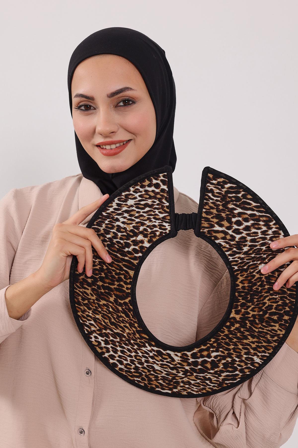 Ninja Boneli Çıkarılabilir Desenli Şapkalı Bone Türban,S-6D