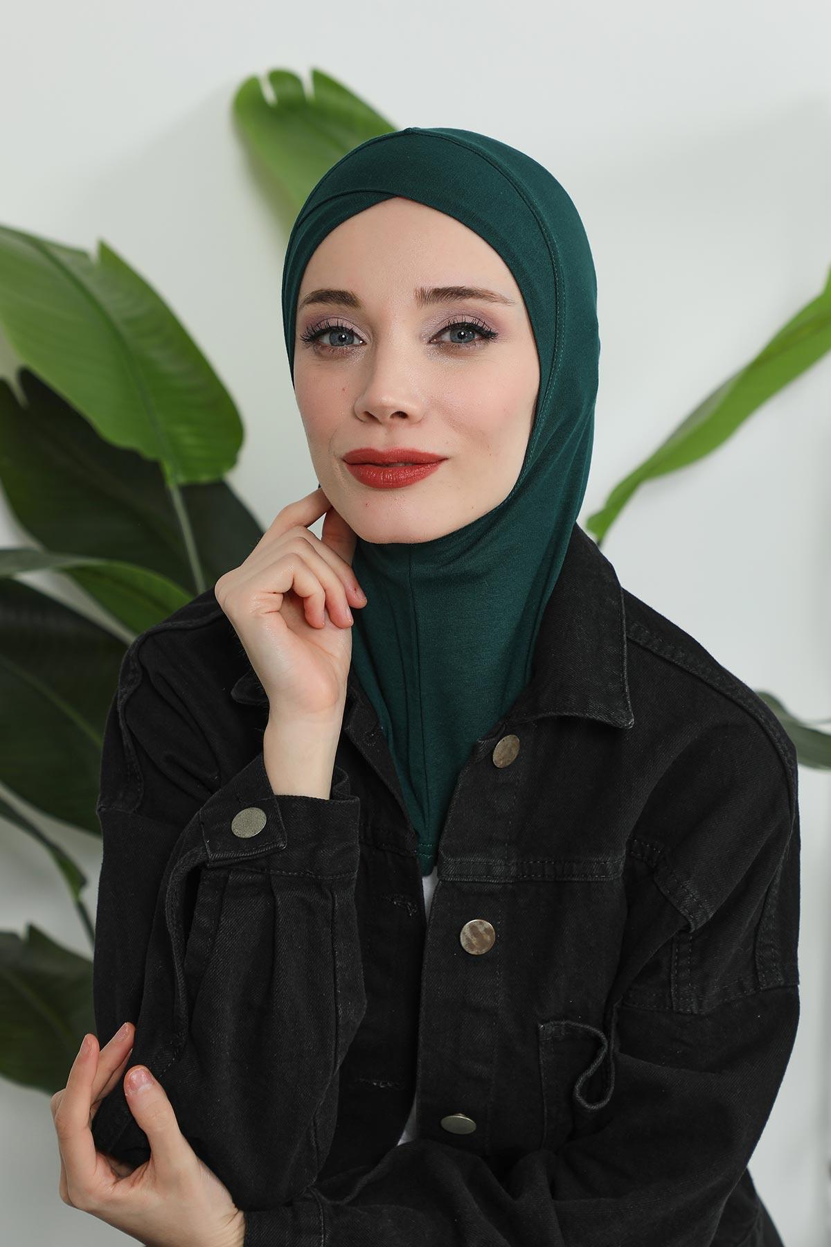 Önü Çapraz Detaylı Penye Bone,TB-4,TB-4