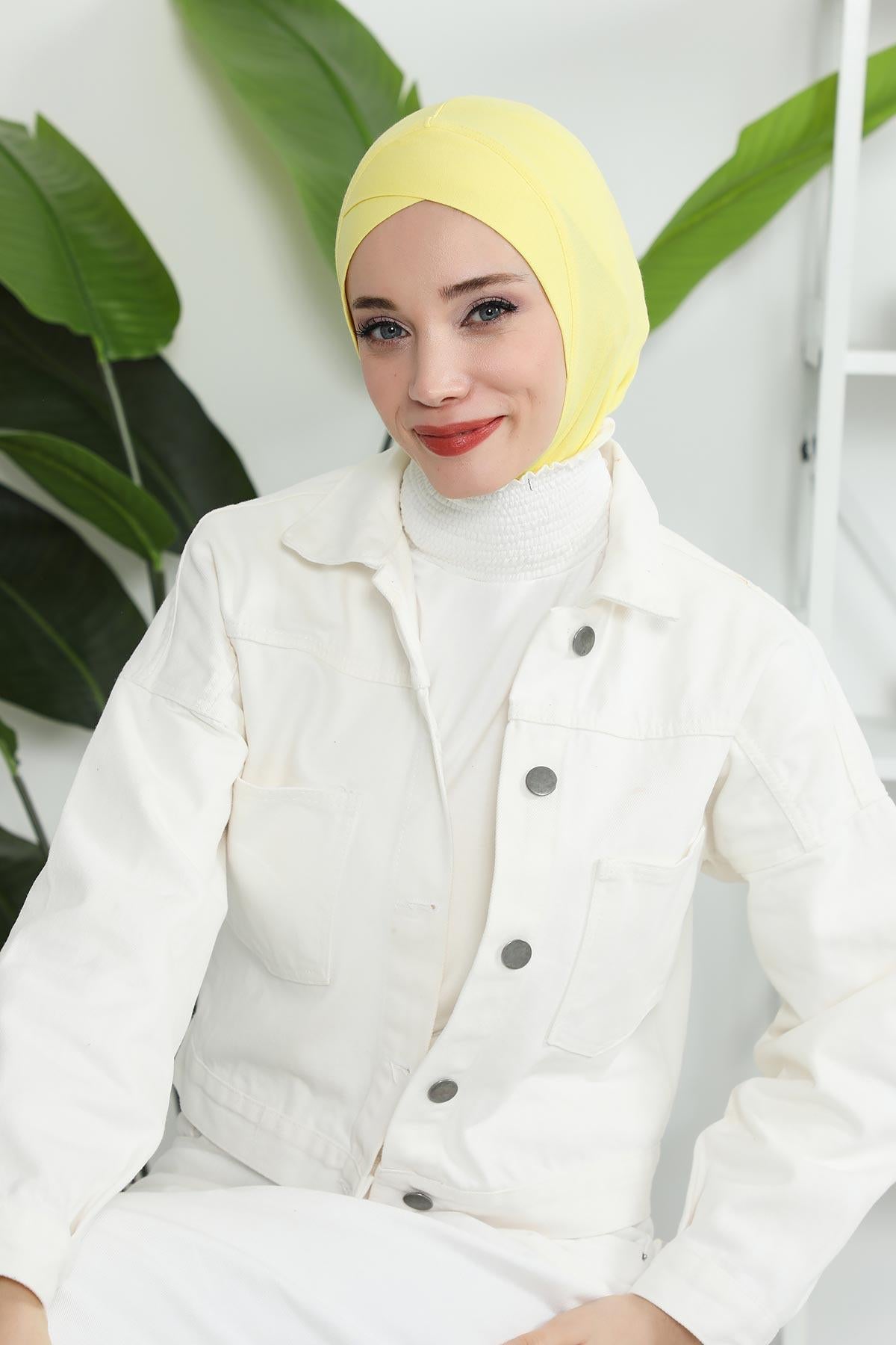 Önü Çapraz Detaylı Penye Bone,TB-4,TB-4