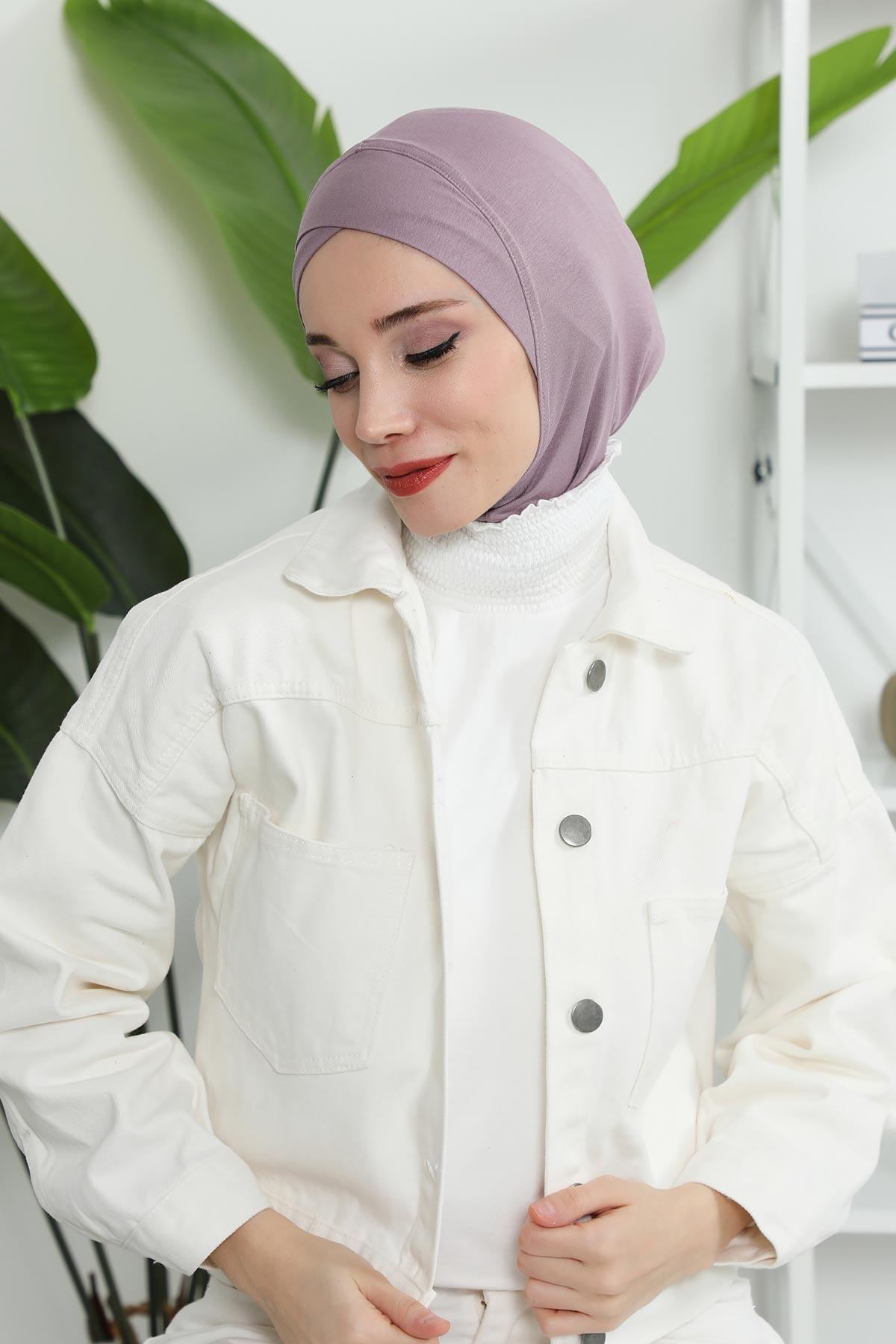 Önü Çapraz Detaylı Penye Bone,TB-4,TB-4