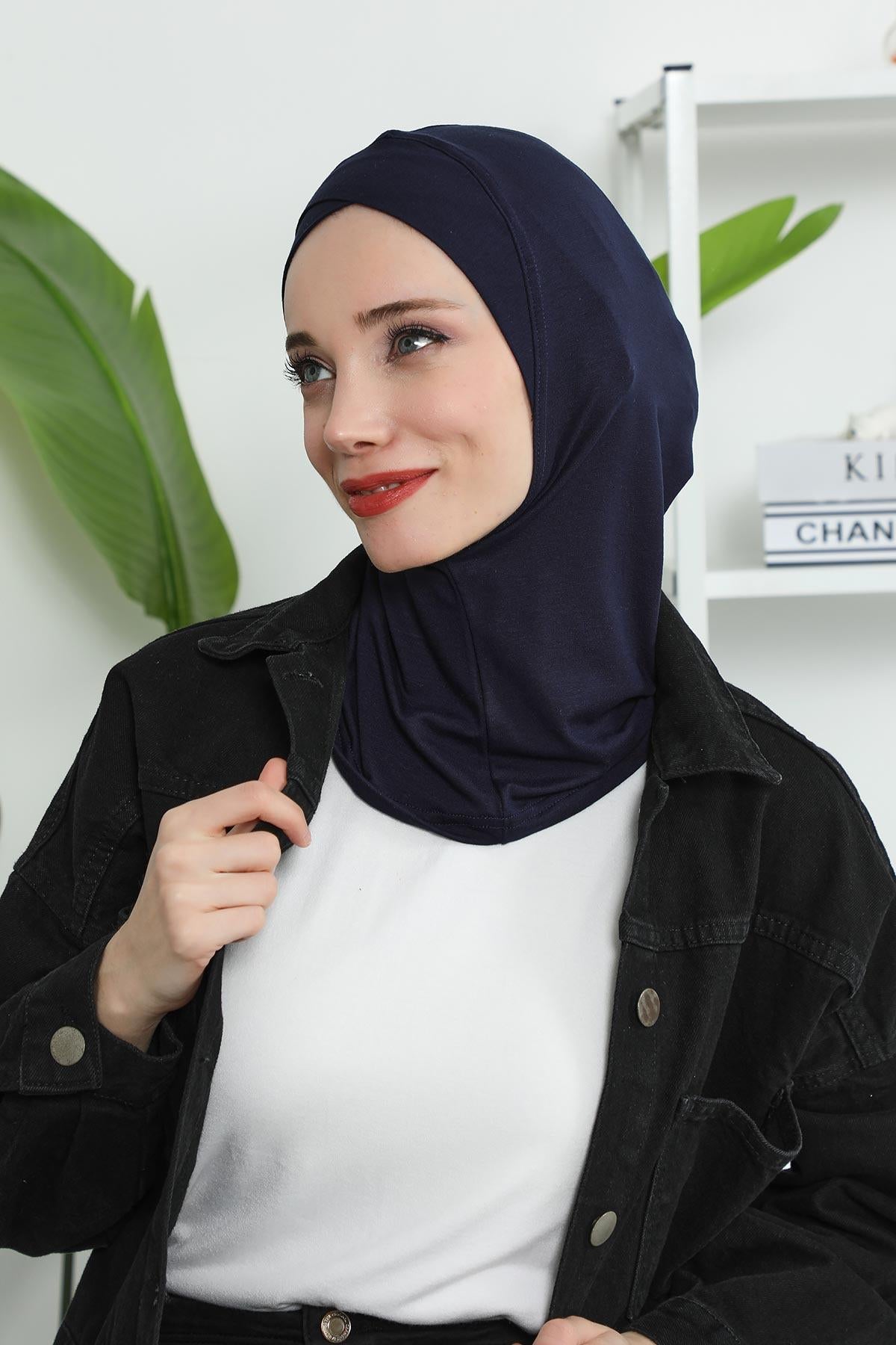 Önü Çapraz Detaylı Penye Bone,TB-4,TB-4