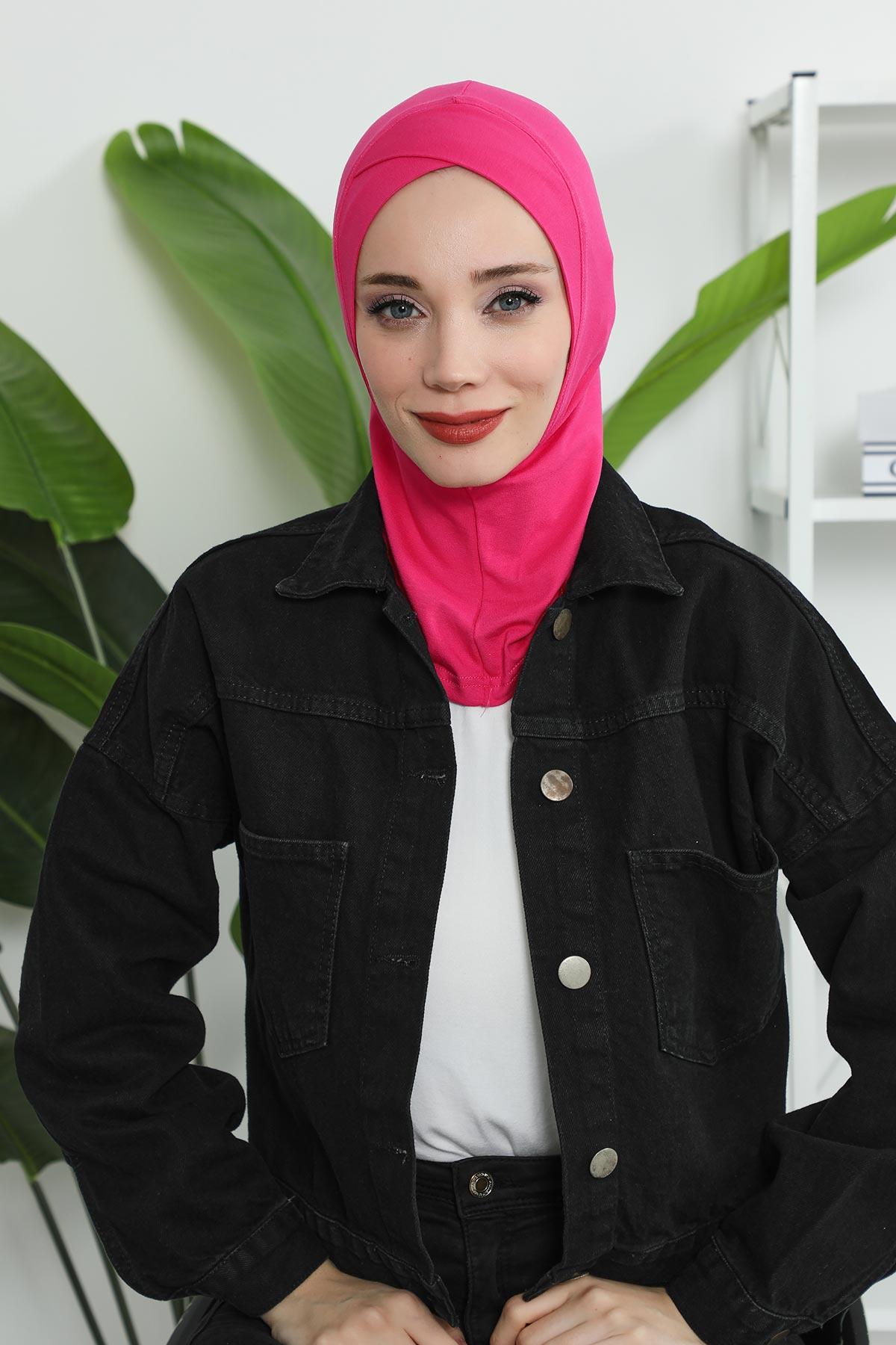 Önü Çapraz Detaylı Penye Bone,TB-4,TB-4