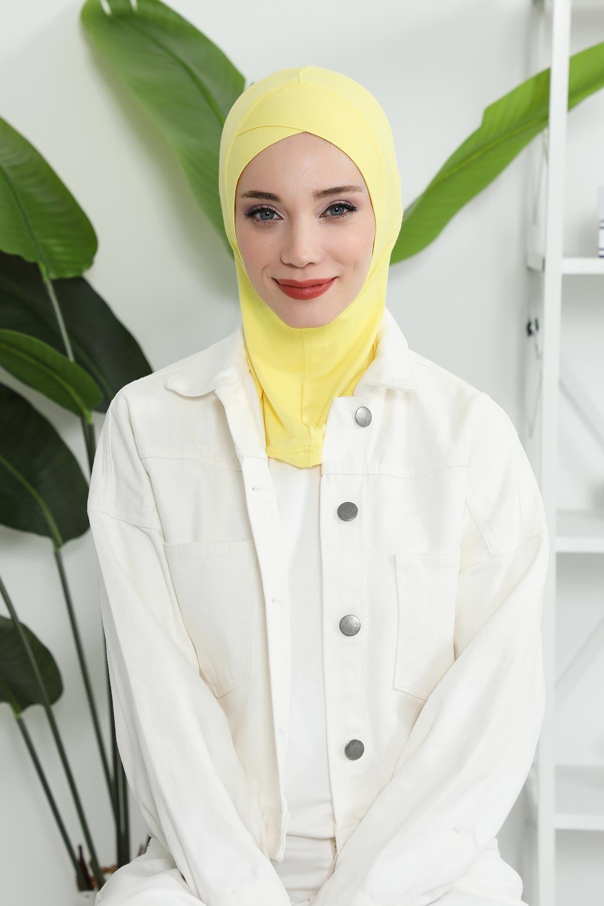 Önü Çapraz Detaylı Penye Bone,TB-4,TB-4