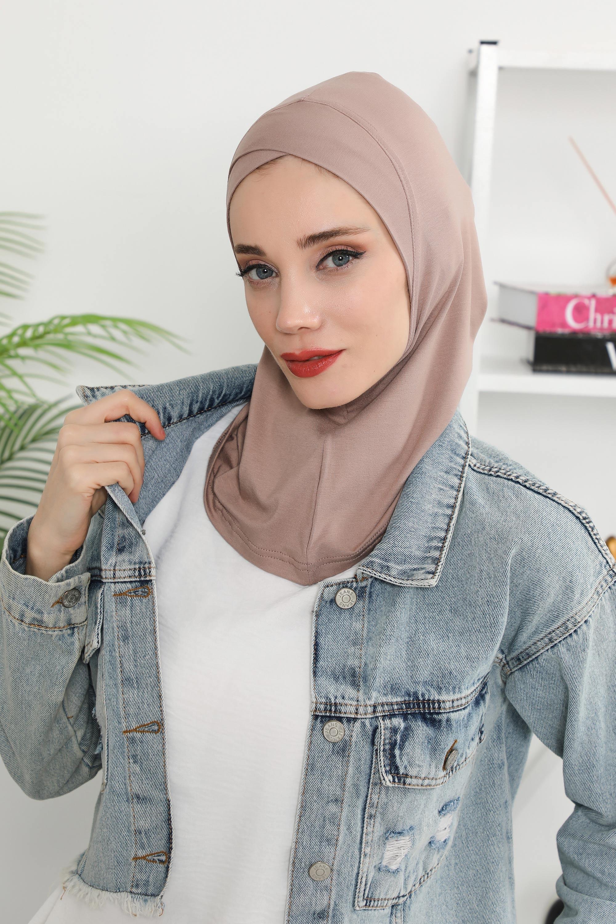 Önü Çapraz Detaylı Penye Bone,TB-4,TB-4