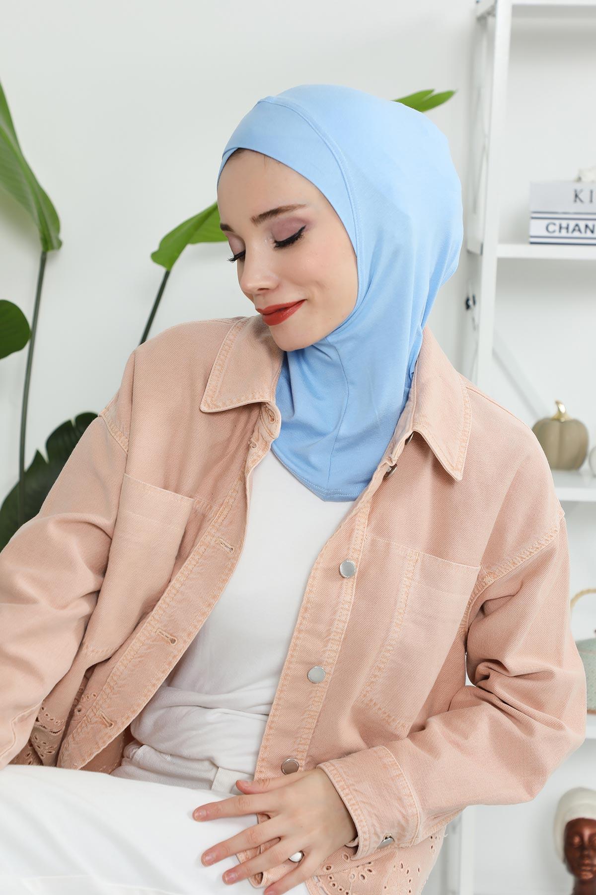 Önü Çapraz Detaylı Penye Bone,TB-4,TB-4