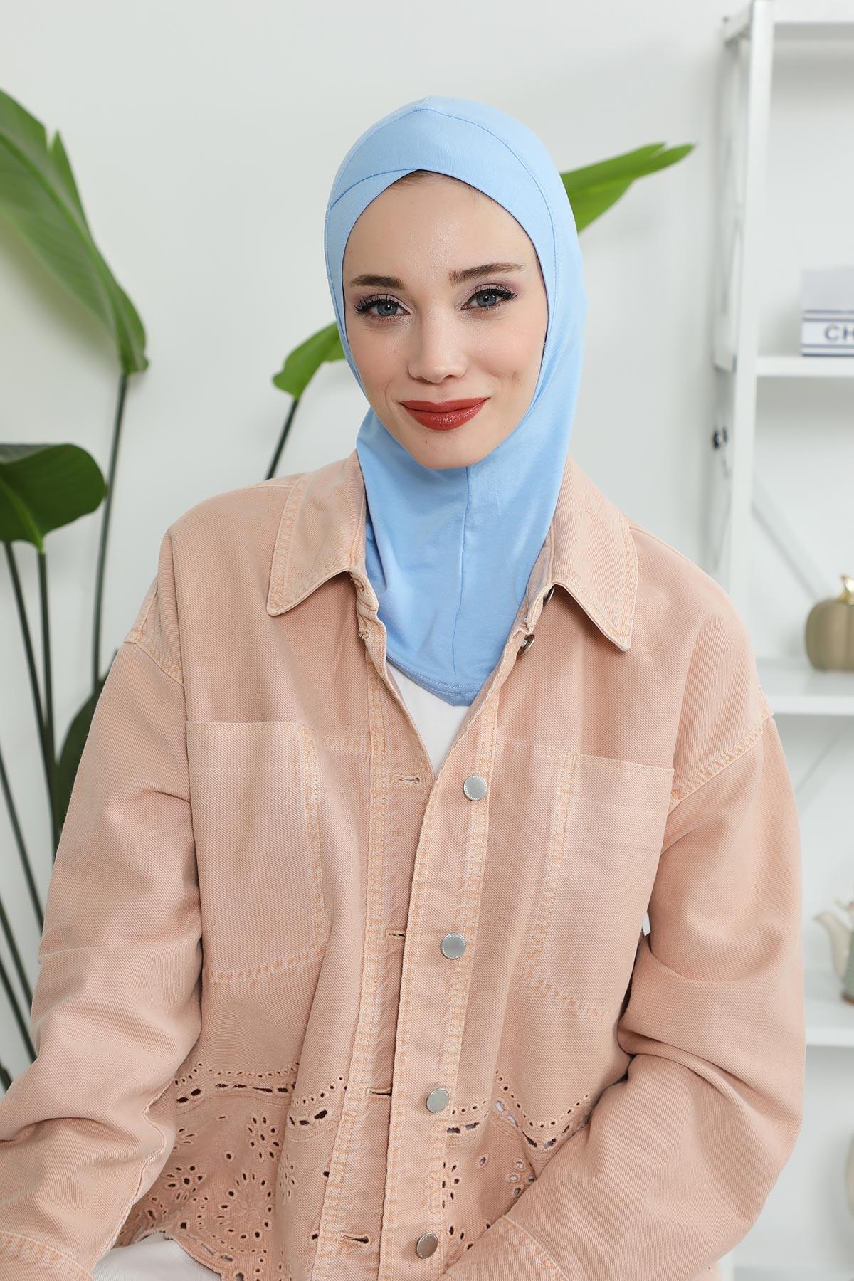 Önü Çapraz Detaylı Penye Bone,TB-4,TB-4