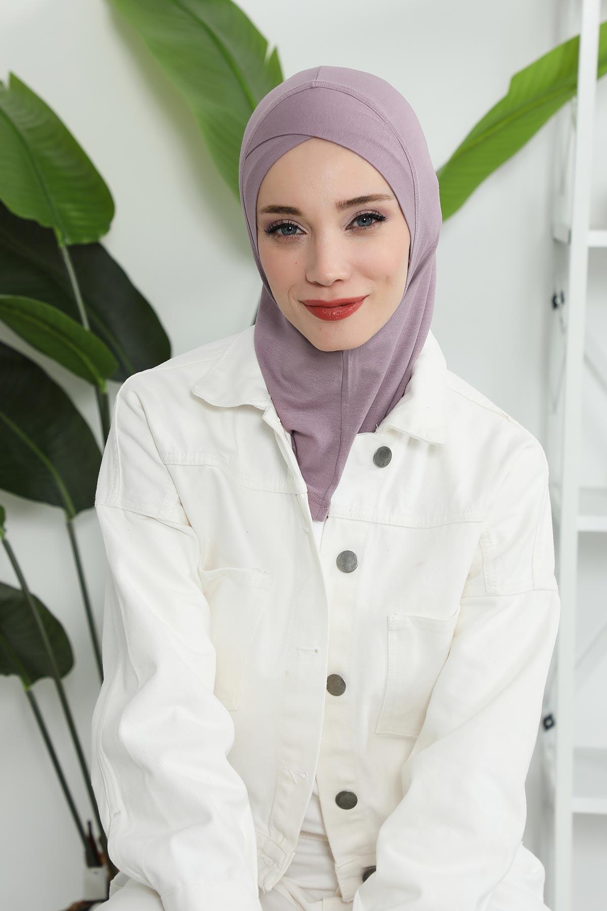 Önü Çapraz Detaylı Penye Bone,TB-4,TB-4