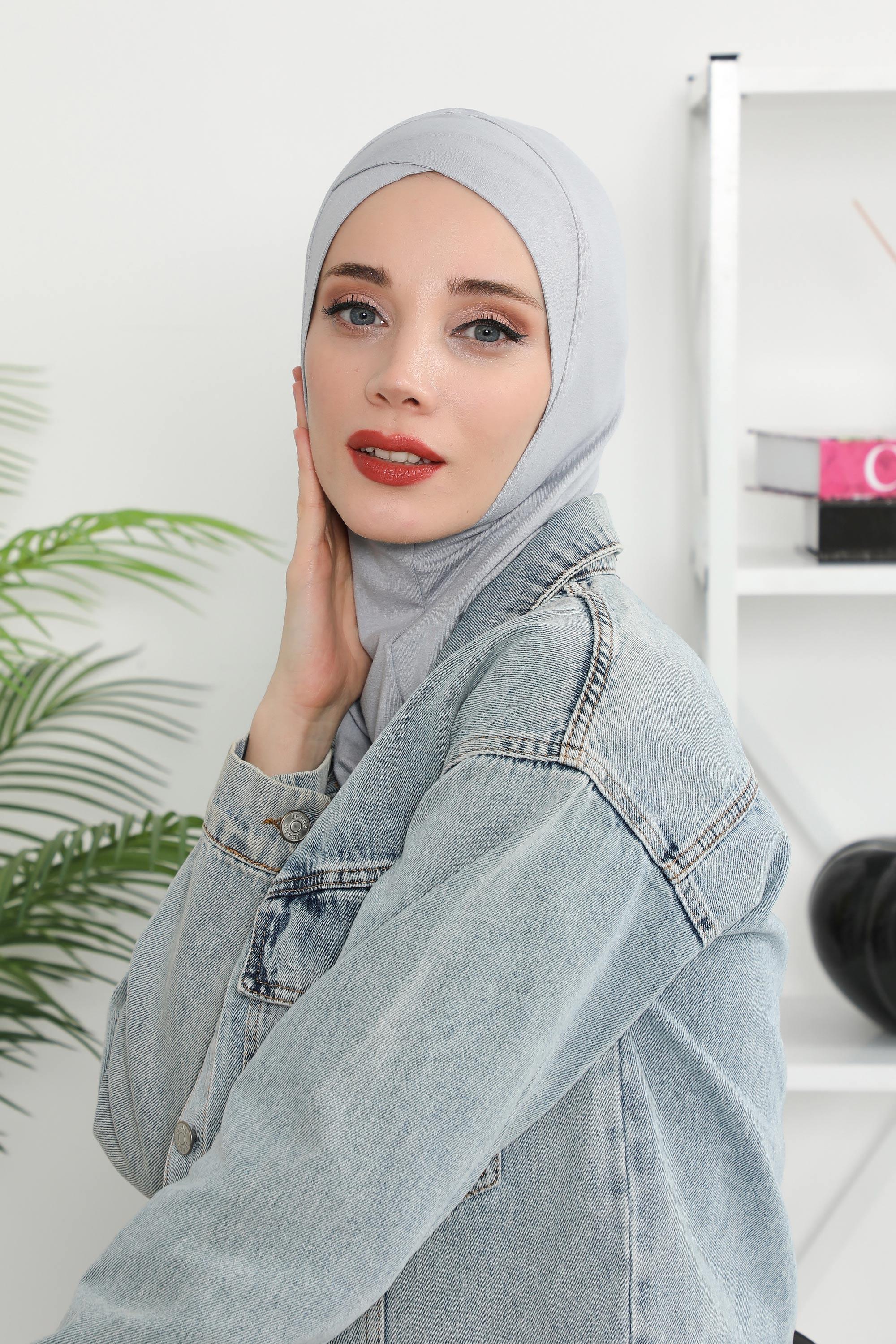 Önü Çapraz Detaylı Penye Bone,TB-4,TB-4