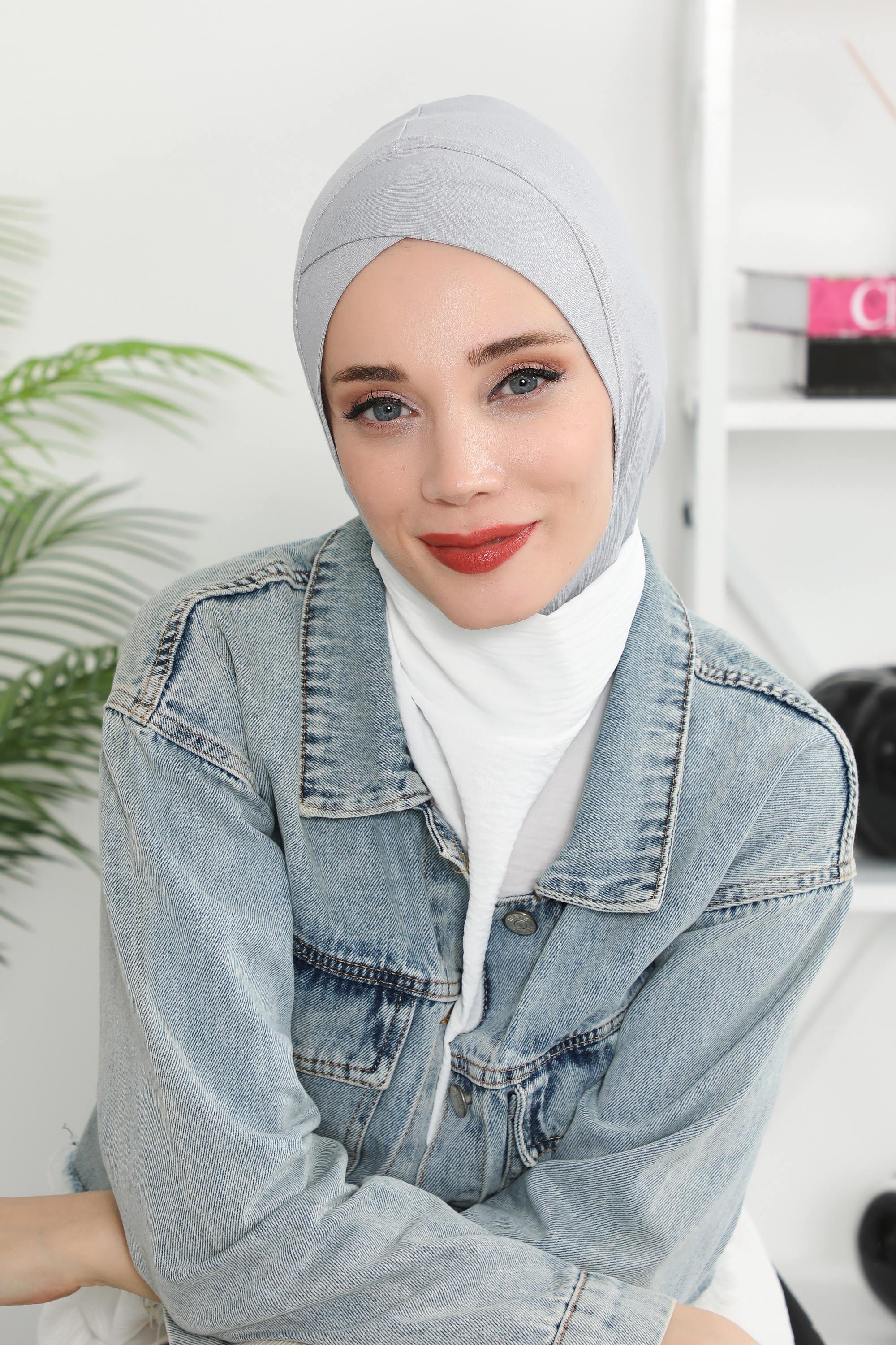 Önü Çapraz Detaylı Penye Bone,TB-4,TB-4