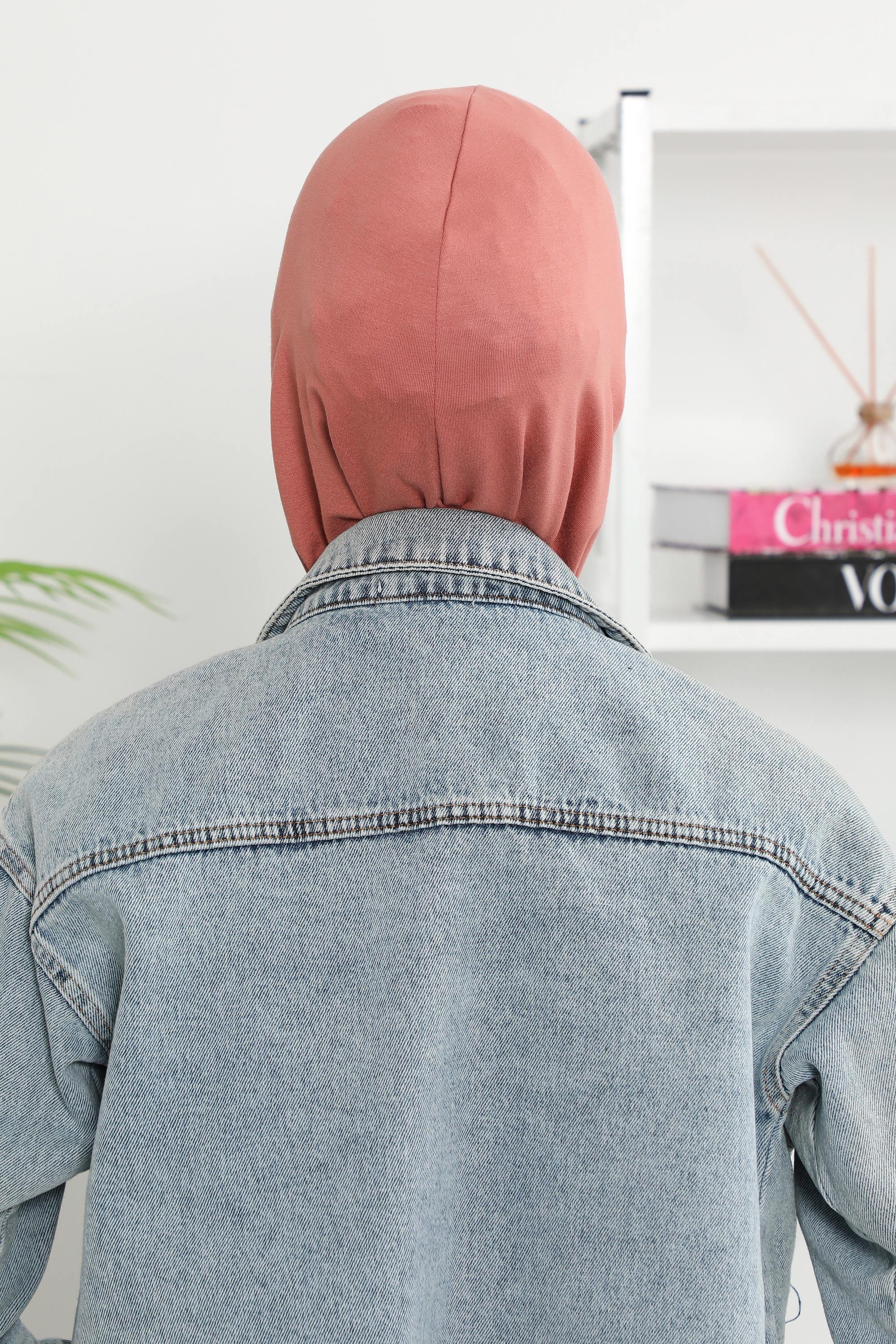 Önü Çapraz Detaylı Penye Bone,TB-4,TB-4