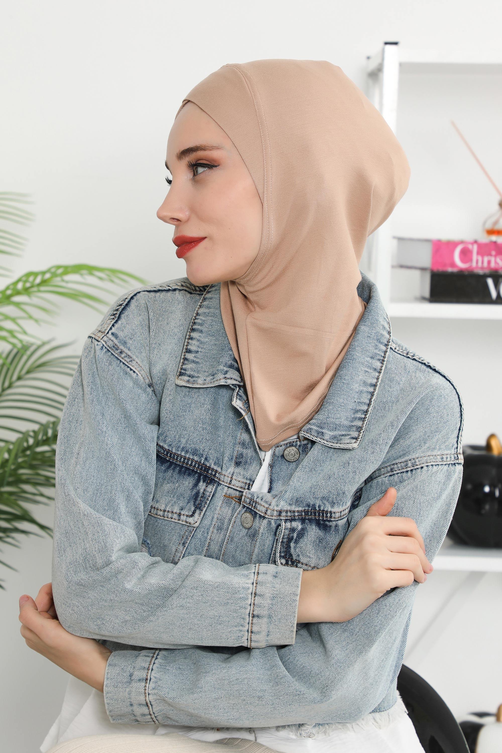 Önü Çapraz Detaylı Penye Bone,TB-4,TB-4