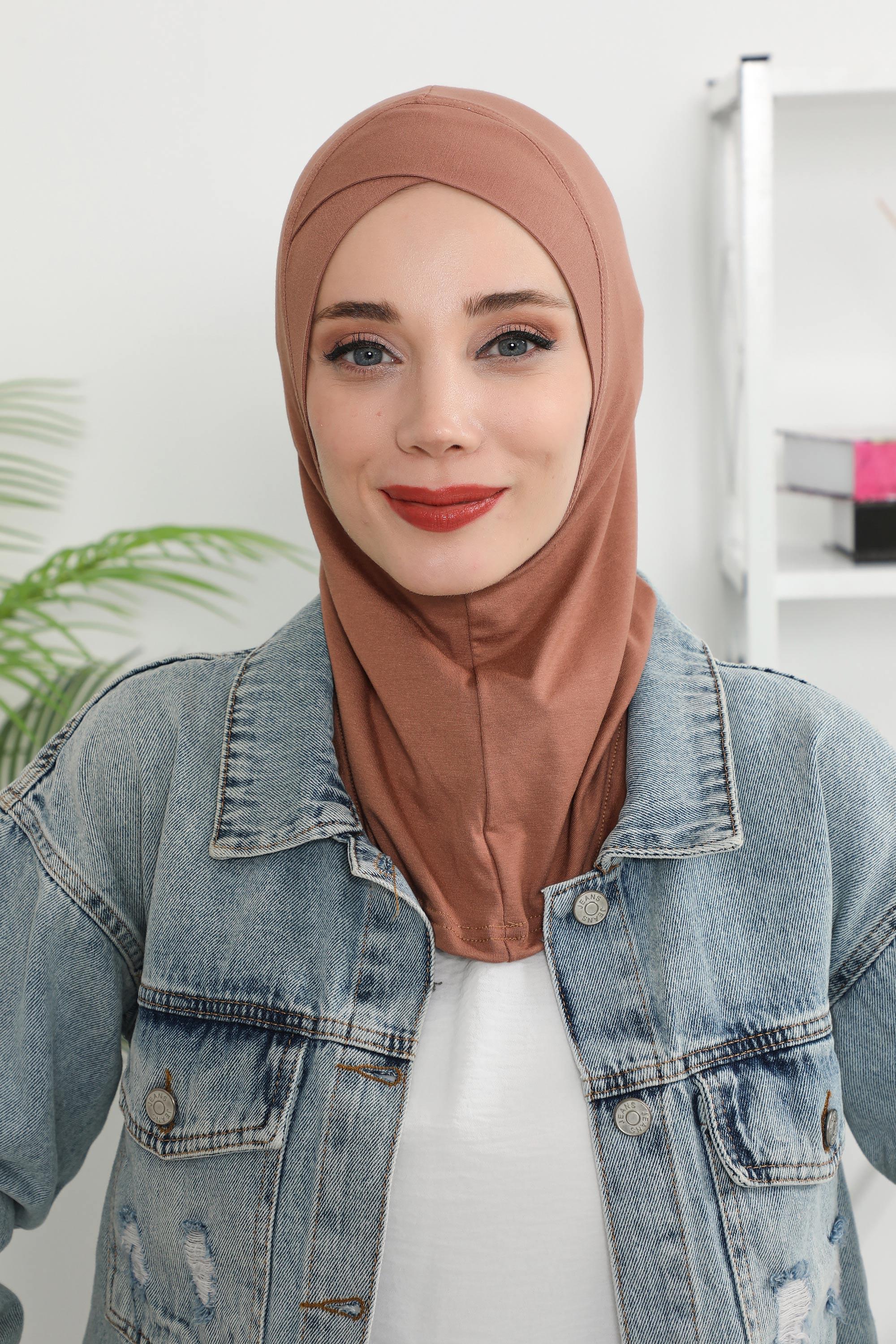 Önü Çapraz Detaylı Penye Bone,TB-4,TB-4