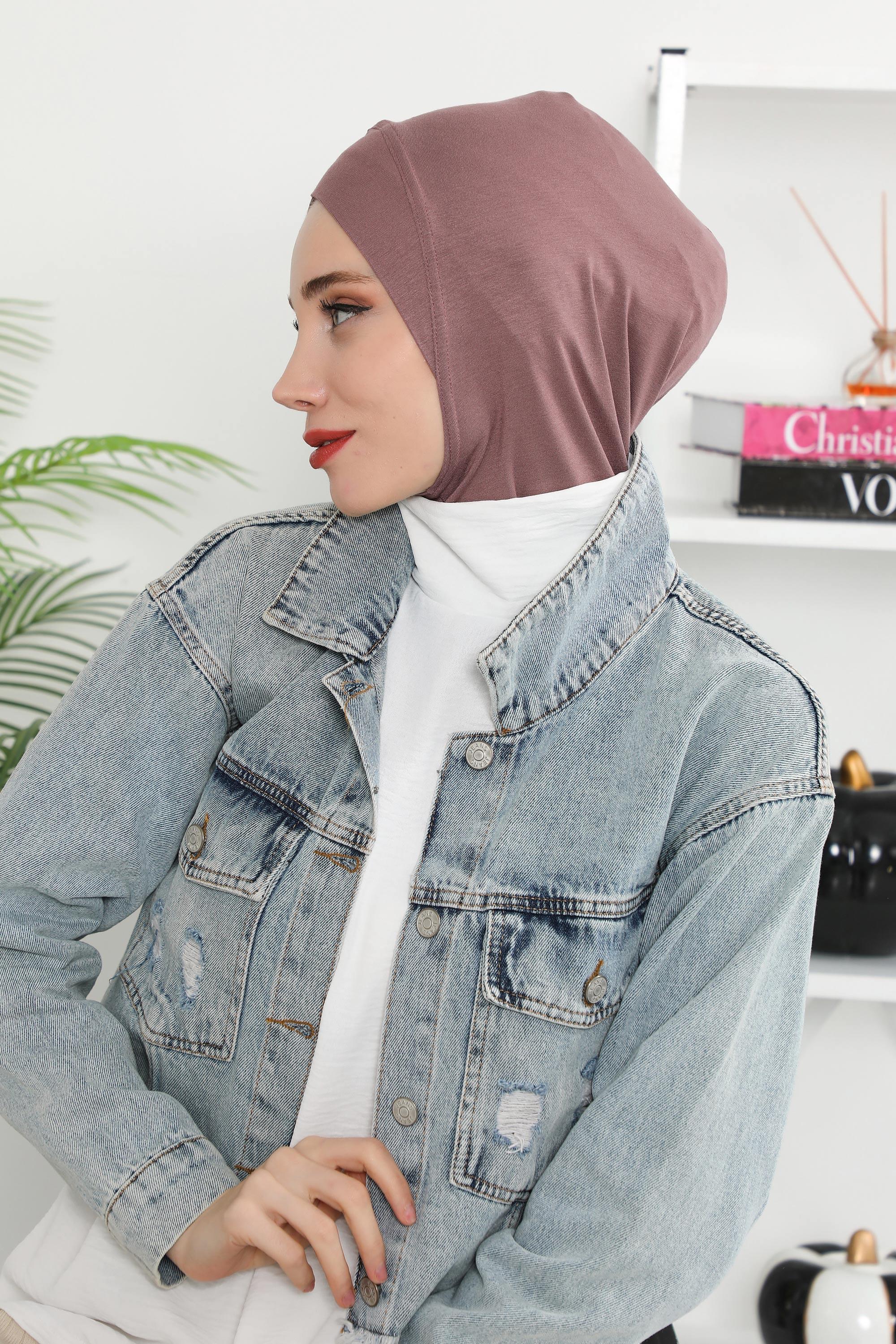 Önü Çapraz Detaylı Penye Bone,TB-4,TB-4