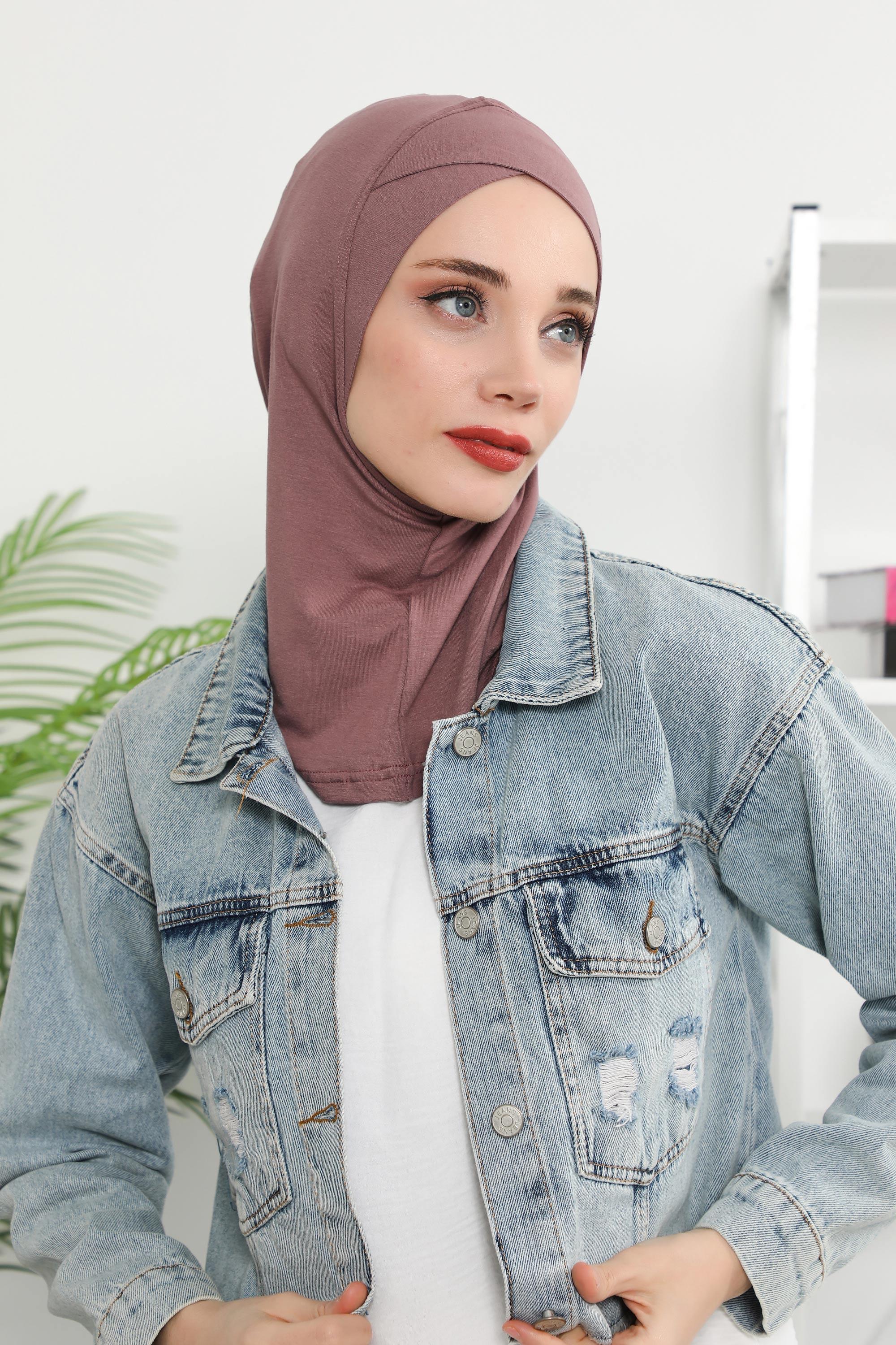 Önü Çapraz Detaylı Penye Bone,TB-4,TB-4