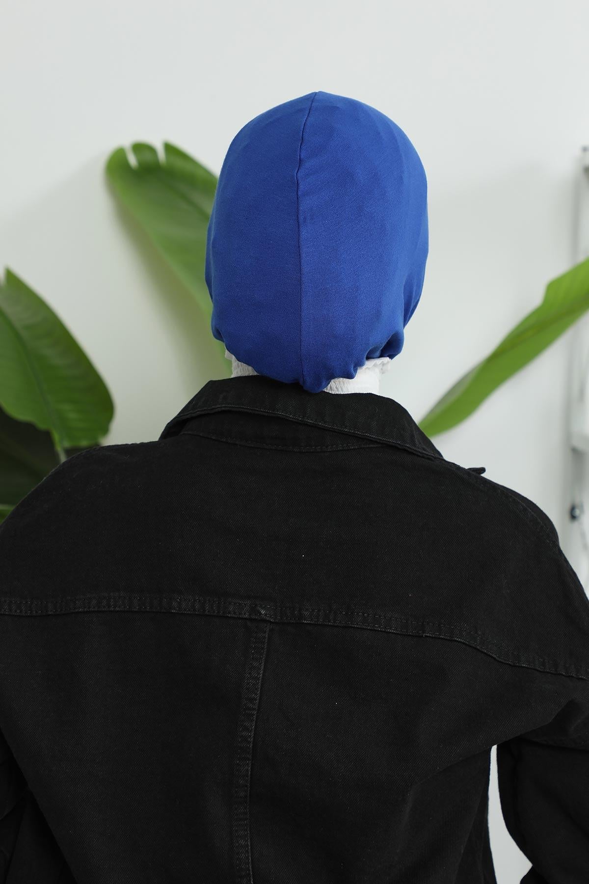 Önü Çapraz Detaylı Penye Bone,TB-4,TB-4