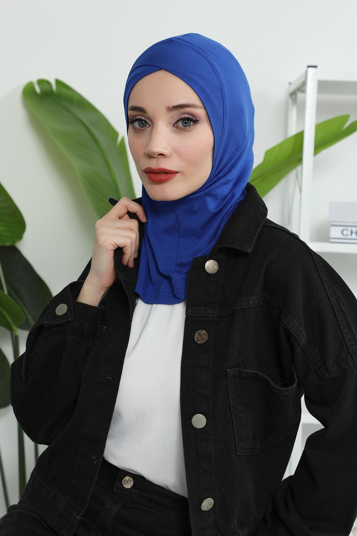 Önü Çapraz Detaylı Penye Bone,TB-4,TB-4