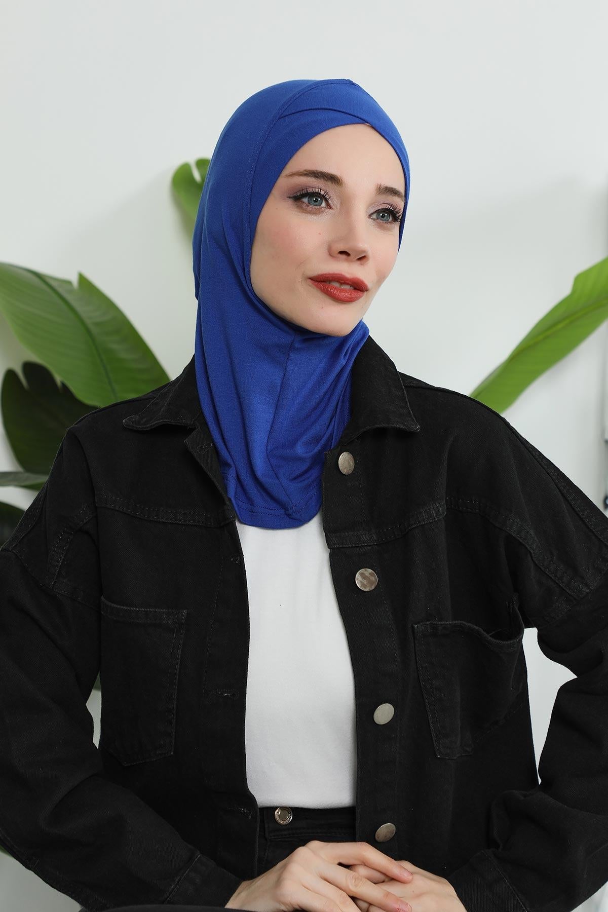 Önü Çapraz Detaylı Penye Bone,TB-4,TB-4