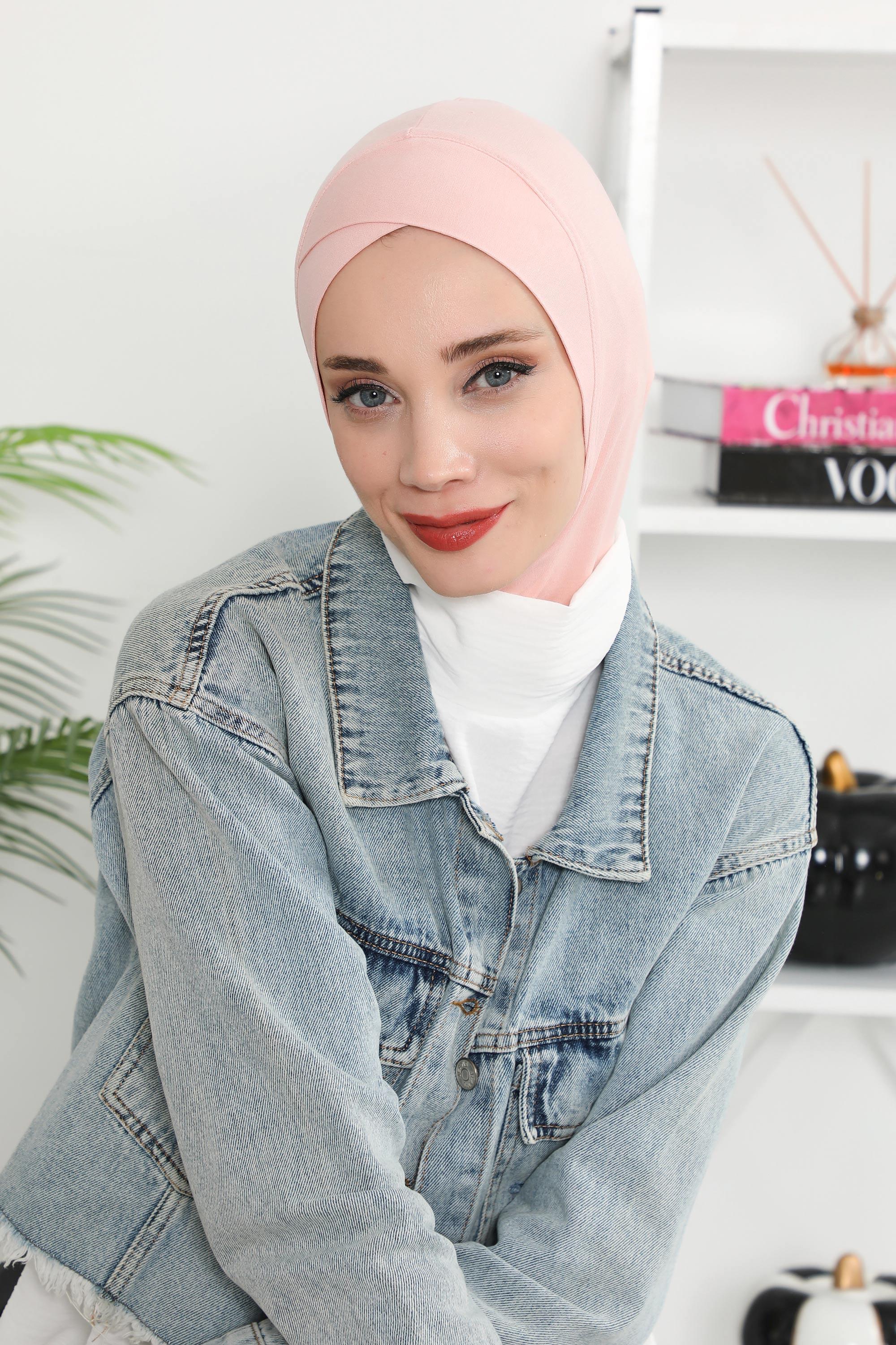 Önü Çapraz Detaylı Penye Bone,TB-4,TB-4