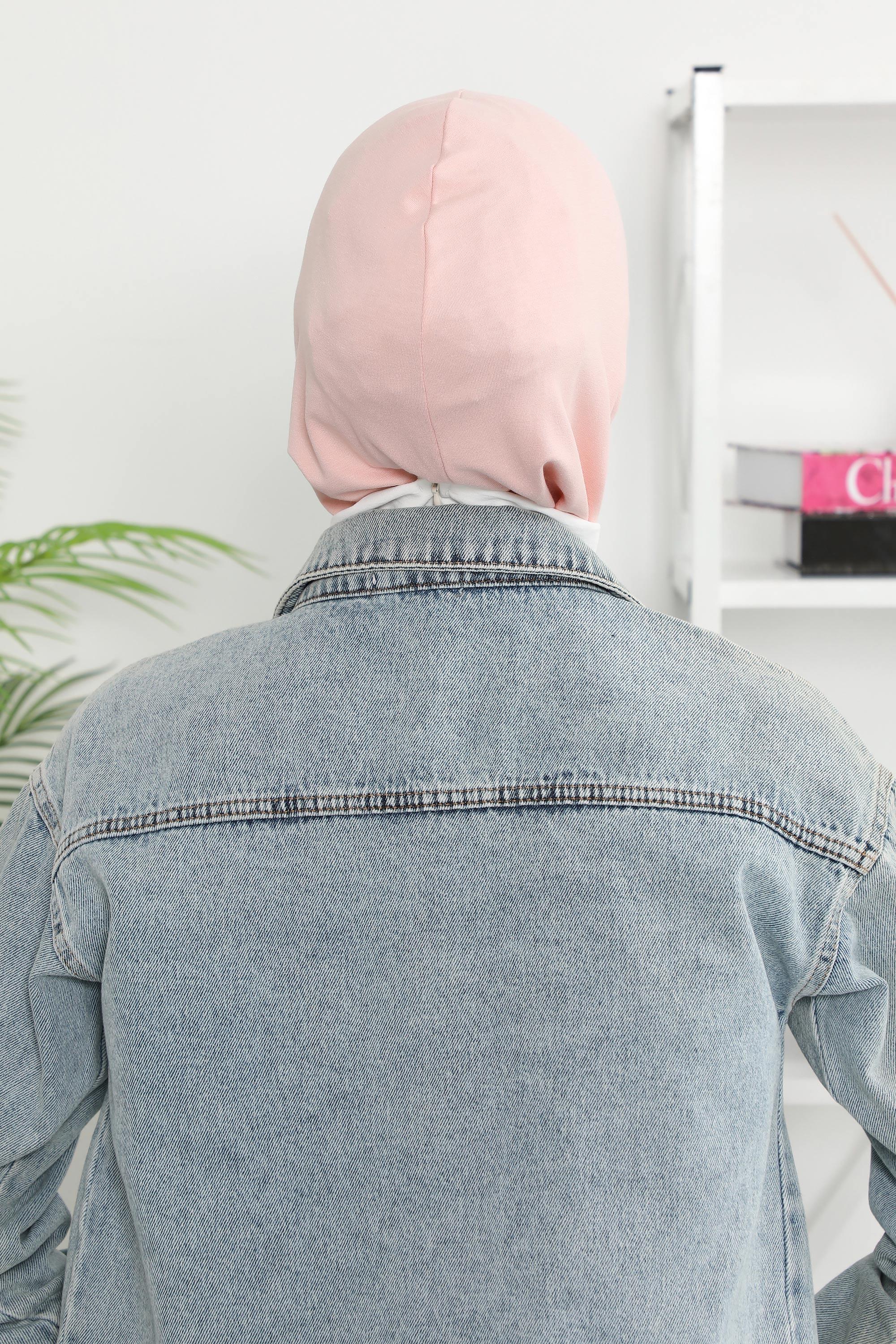 Önü Çapraz Detaylı Penye Bone,TB-4,TB-4