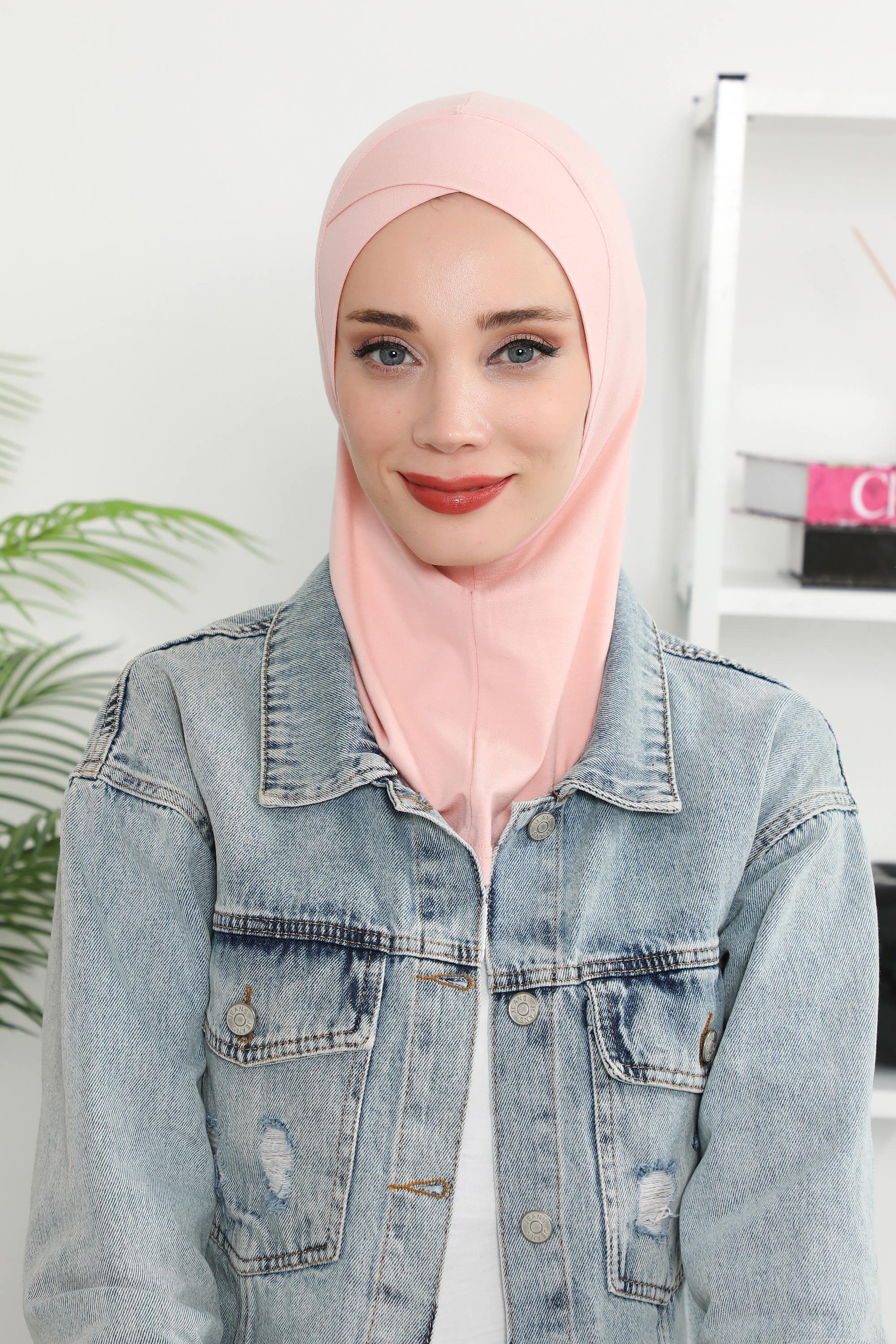 Önü Çapraz Detaylı Penye Bone,TB-4,TB-4