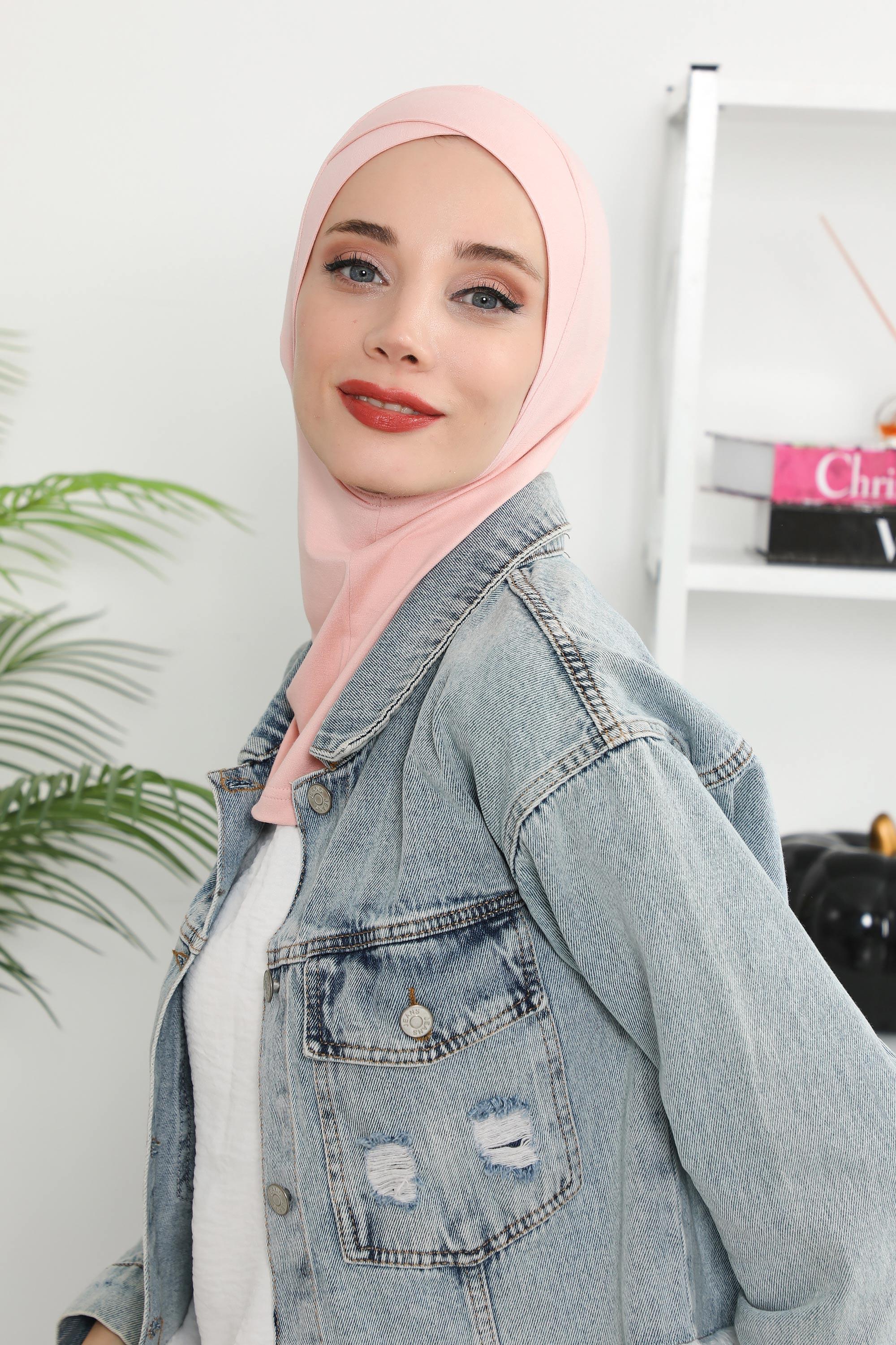 Önü Çapraz Detaylı Penye Bone,TB-4,TB-4