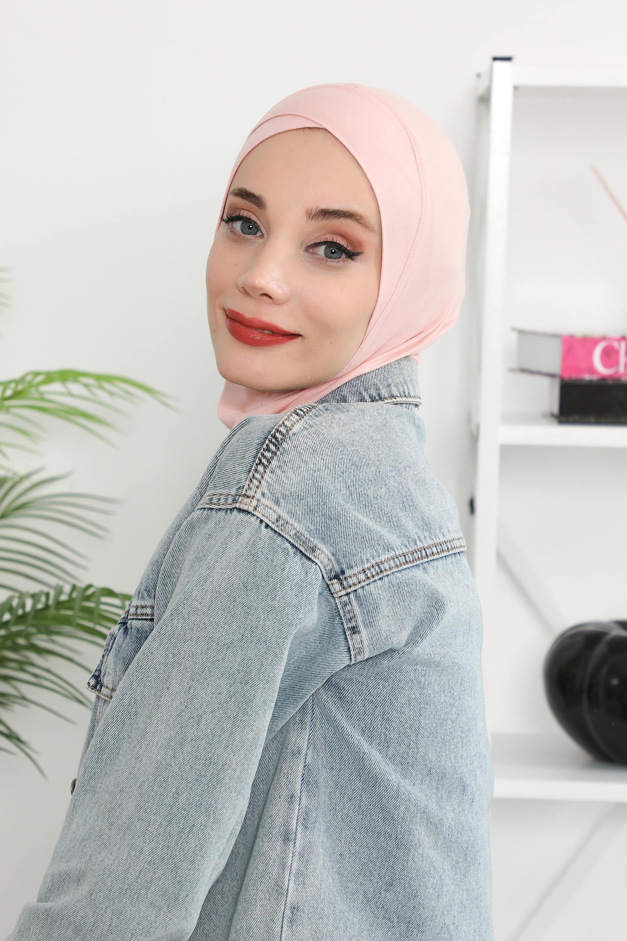 Önü Çapraz Detaylı Penye Bone,TB-4,TB-4