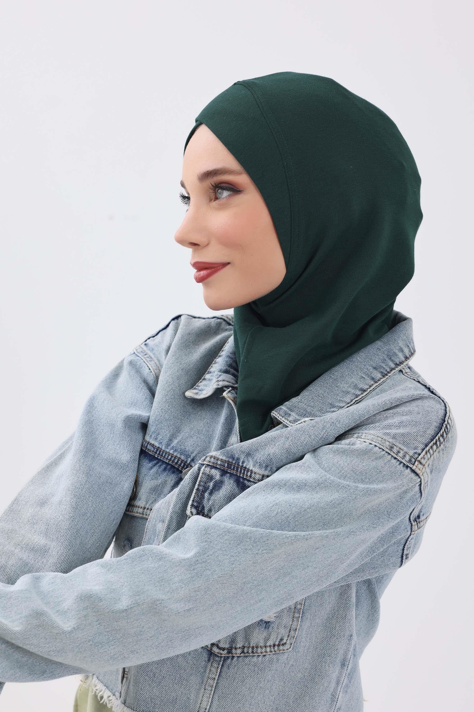 Önü Çapraz Detaylı Tesettür Bone,TB-4RB