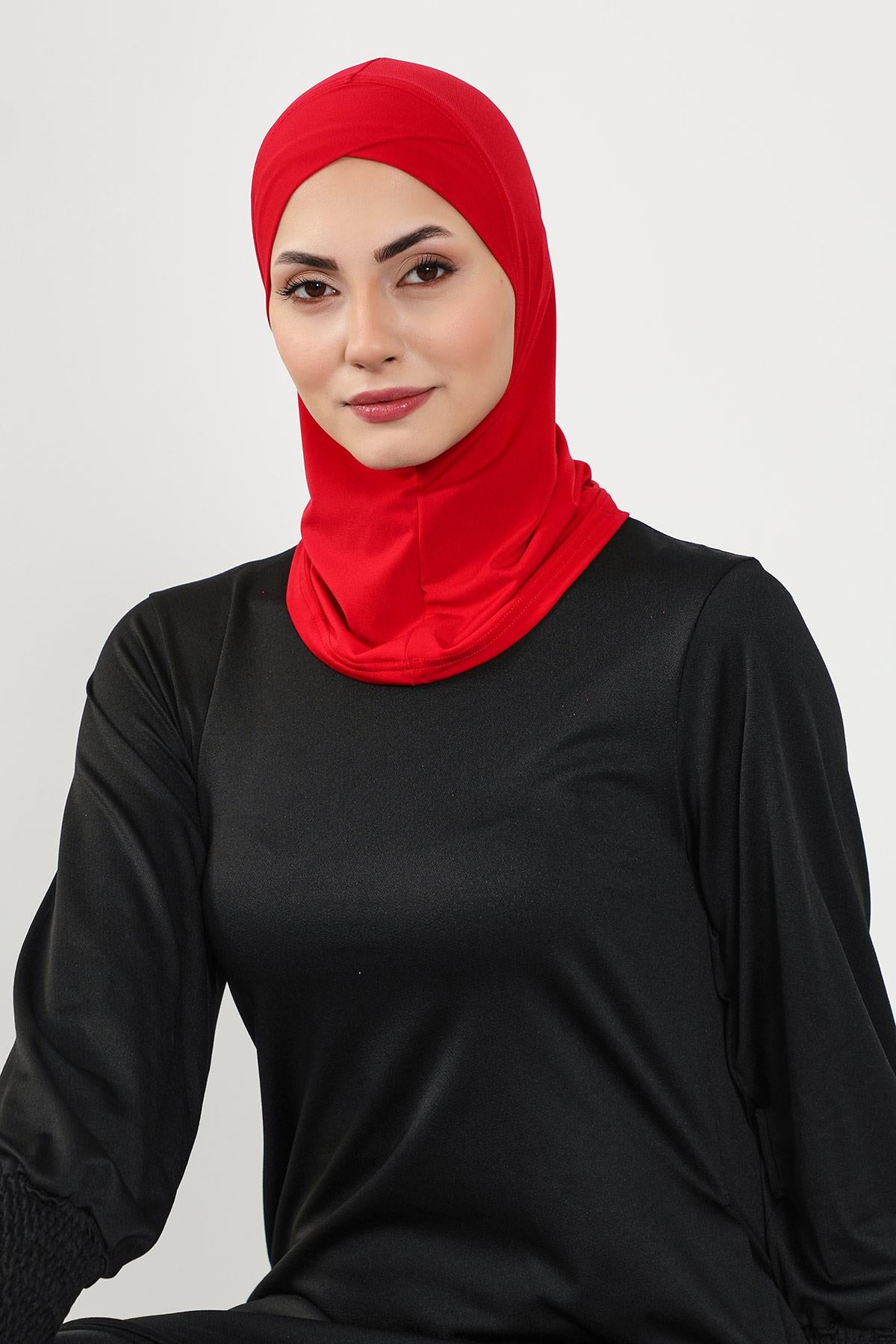 Önü Çapraz Ninja Tesettür (Deniz,Havuz) Yüzücü Bonesi,TB-4SN