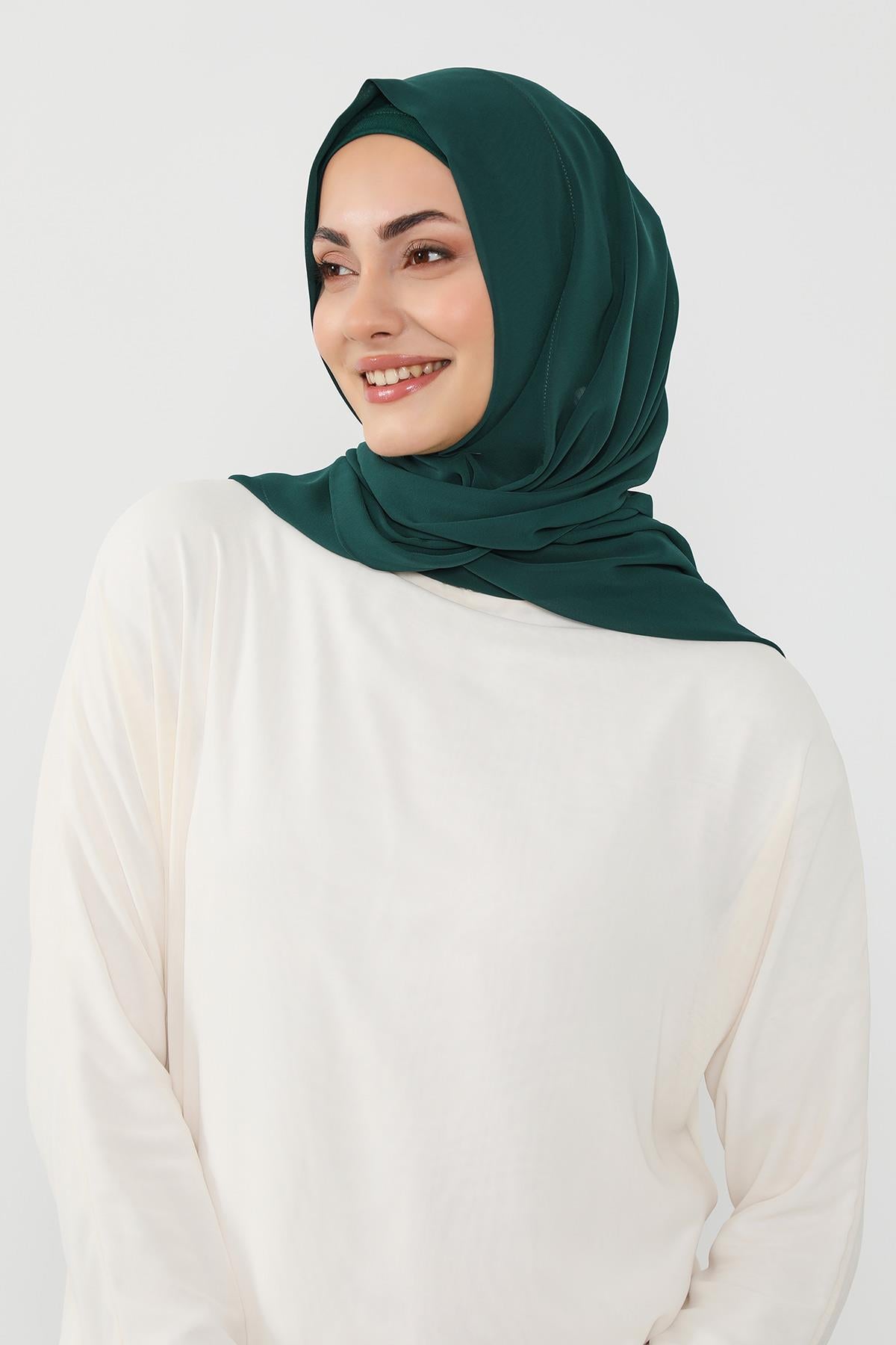 Penye Bone ve Pratik Şifon Şal İkili Takım,PS-48