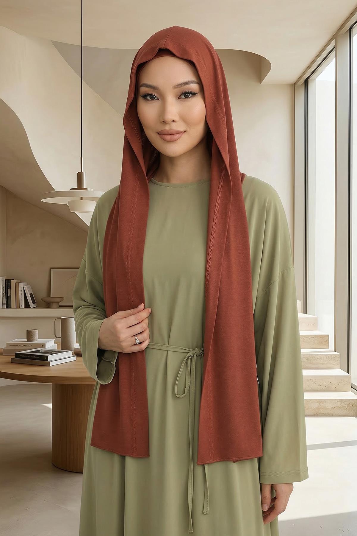 Penye Boneli Hazır Penye Kapşon Şal İkili Takım,PS-57