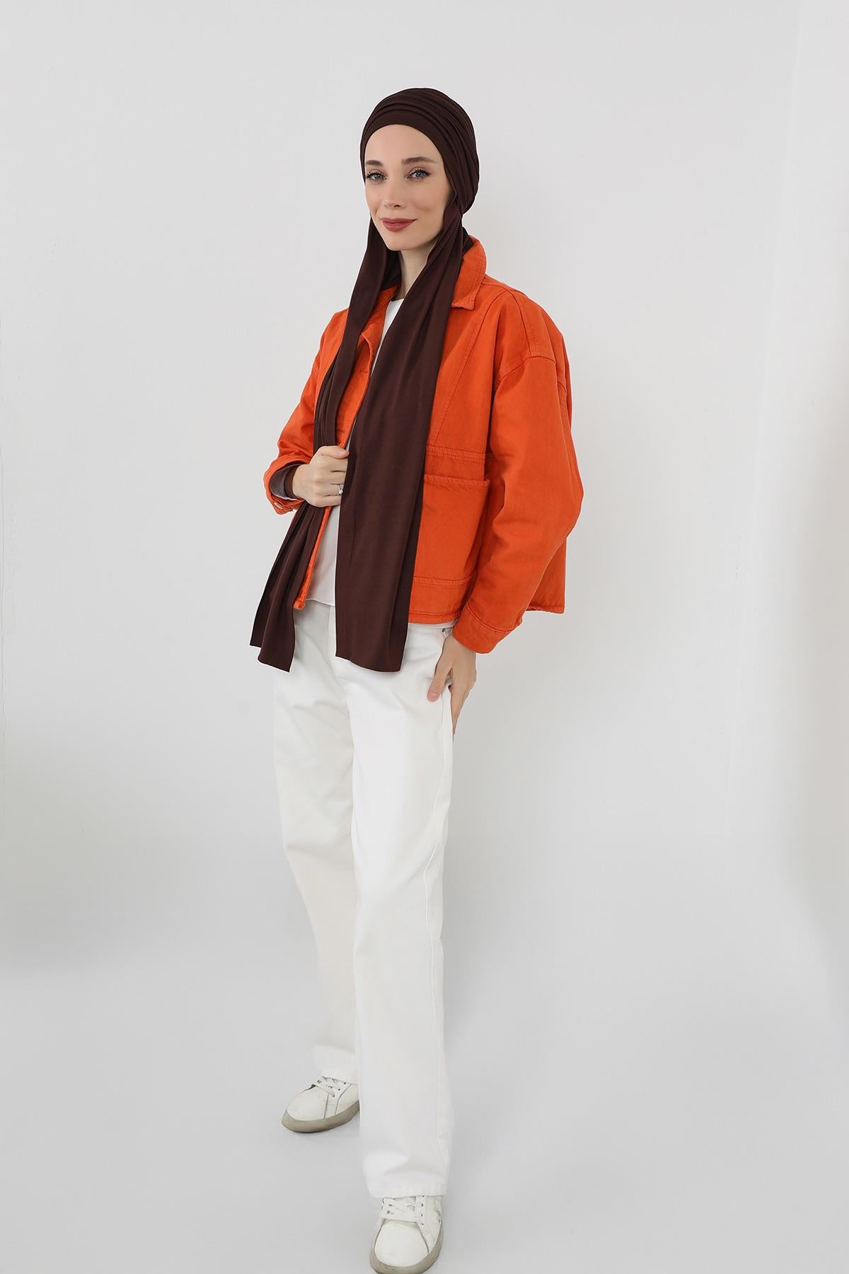 Penye Boneli Hazır Penye Kapşon Şal İkili Takım,PS-57