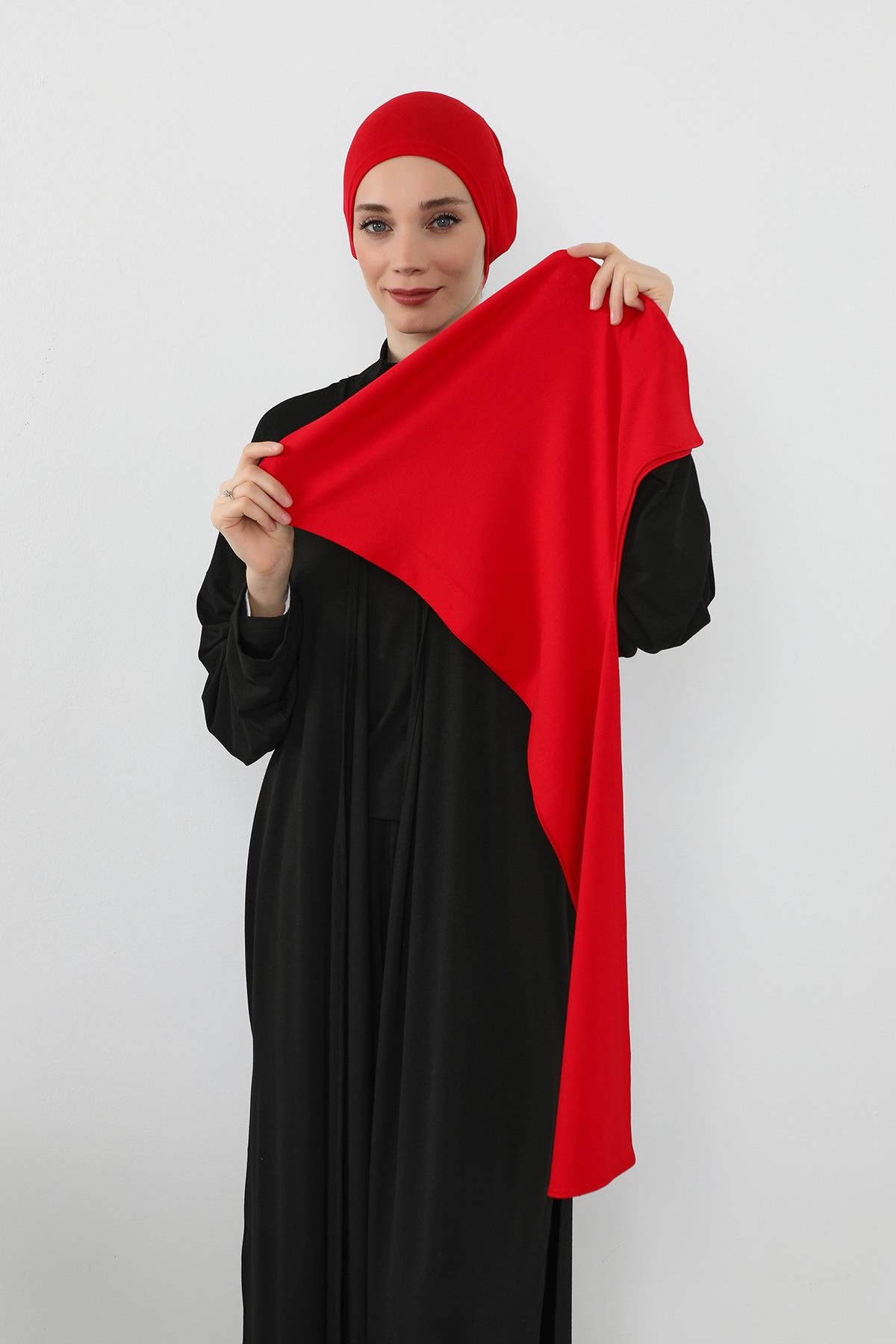 Penye Boneli Hazır Penye Kapşon Şal İkili Takım,PS-57