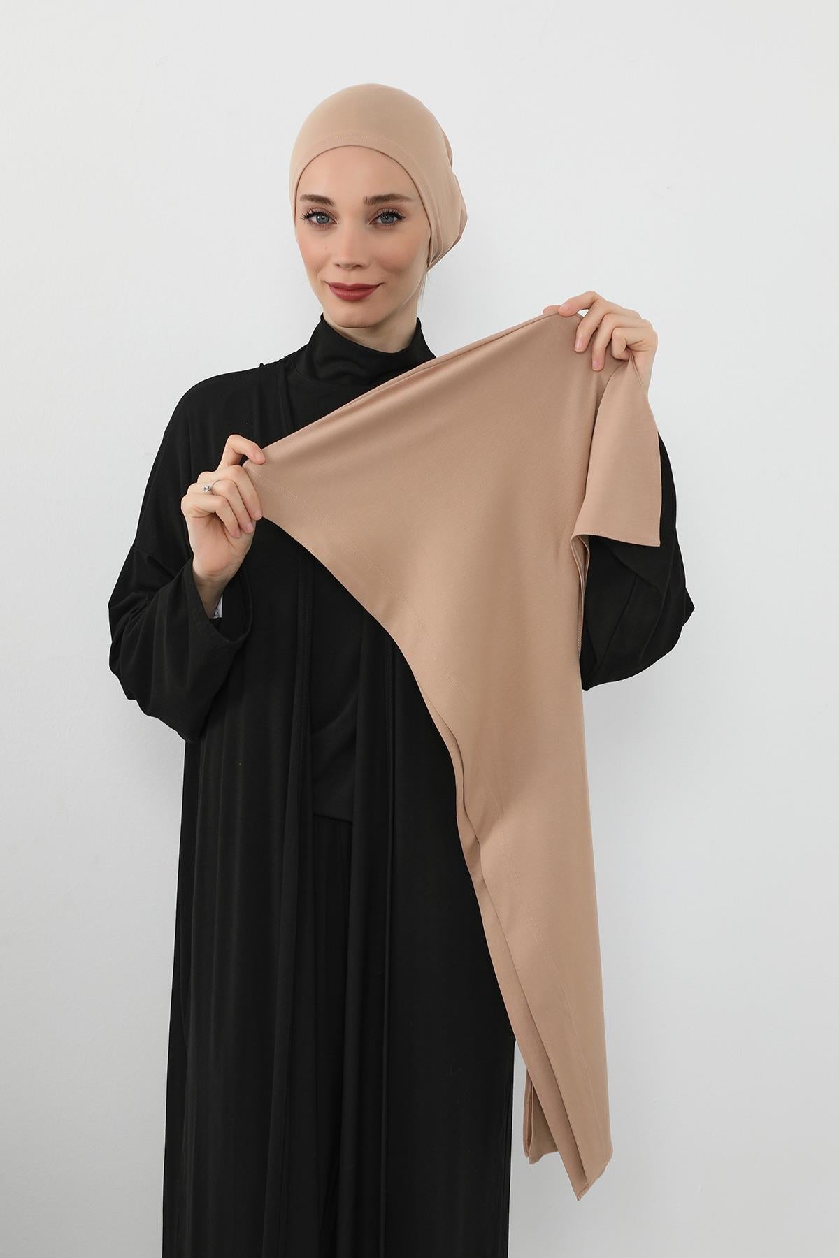 Penye Boneli Hazır Penye Kapşon Şal İkili Takım,PS-57