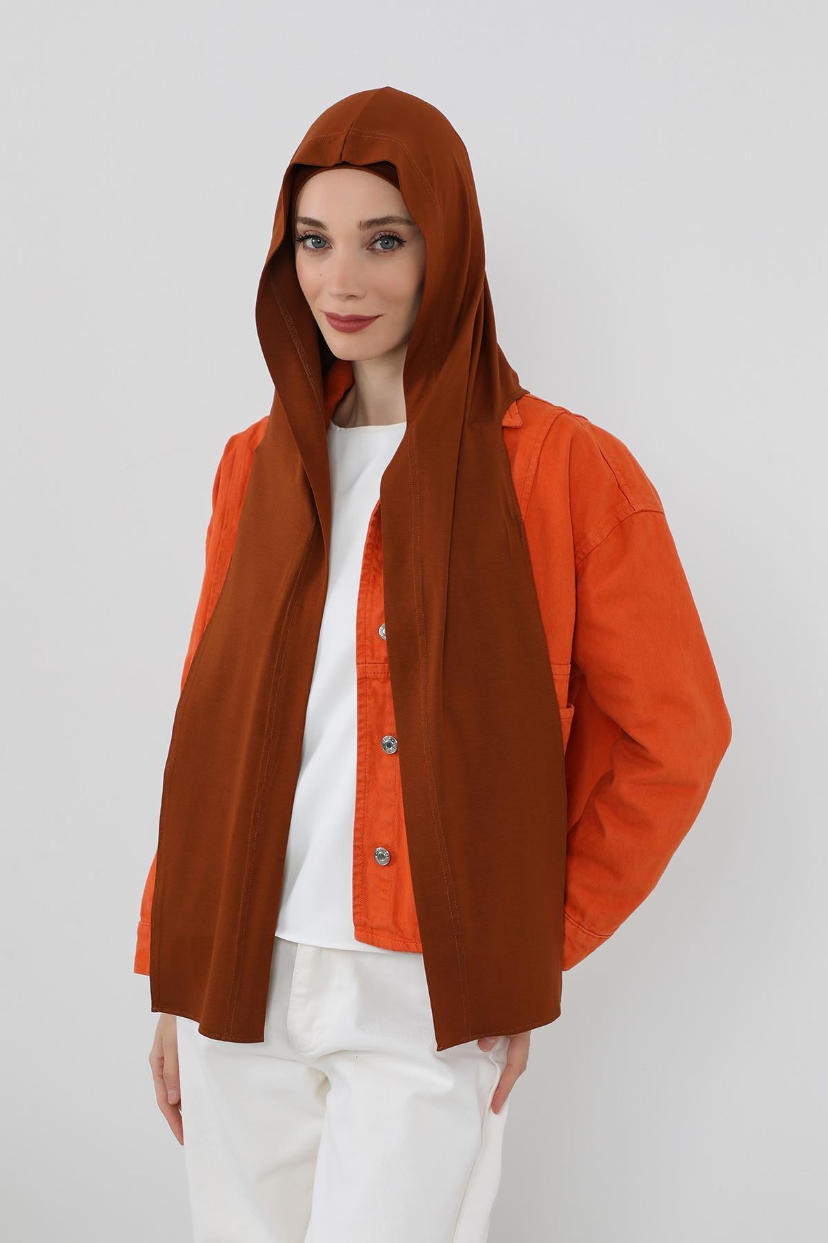 Penye Boneli Hazır Penye Kapşon Şal İkili Takım,PS-57