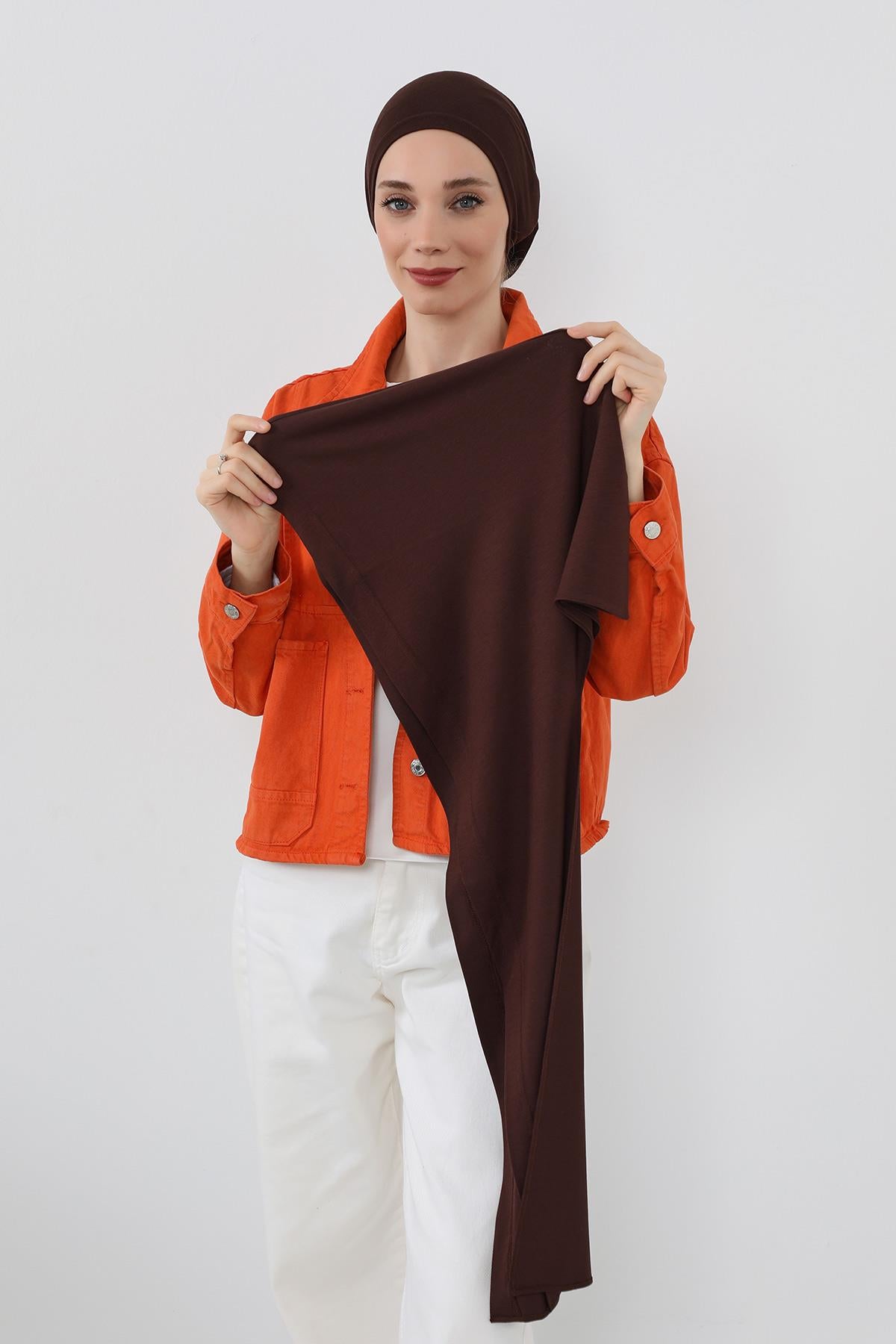 Penye Boneli Hazır Penye Kapşon Şal İkili Takım,PS-57