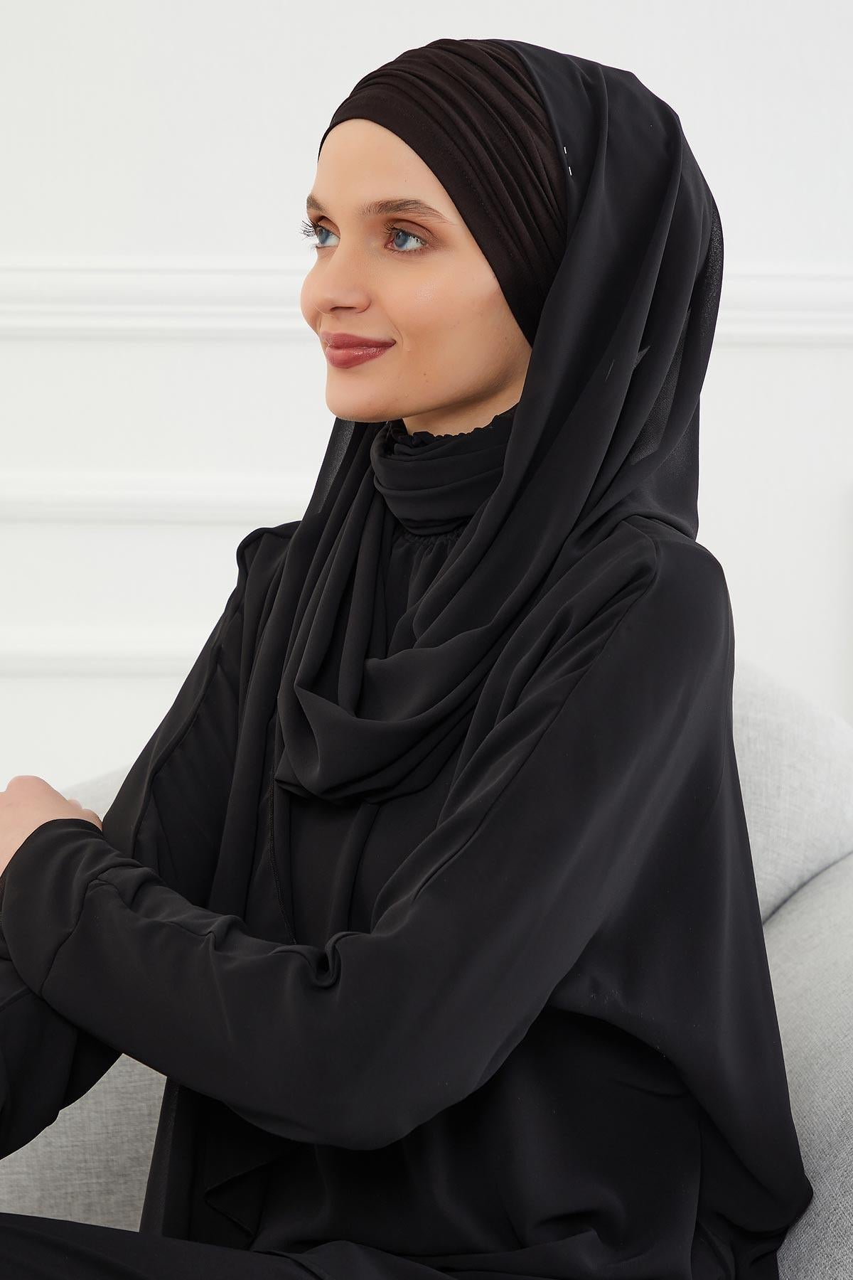 Penye Boneli Şifon Şal,BTS-1,BTS-1