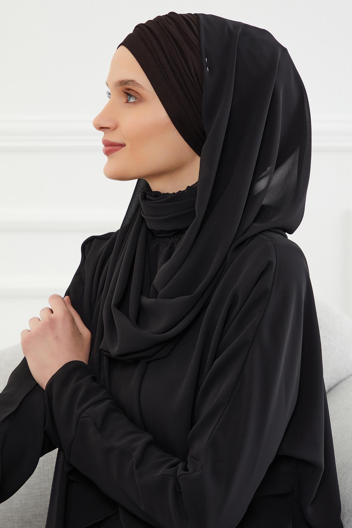 Penye Boneli Şifon Şal,BTS-1,BTS-1