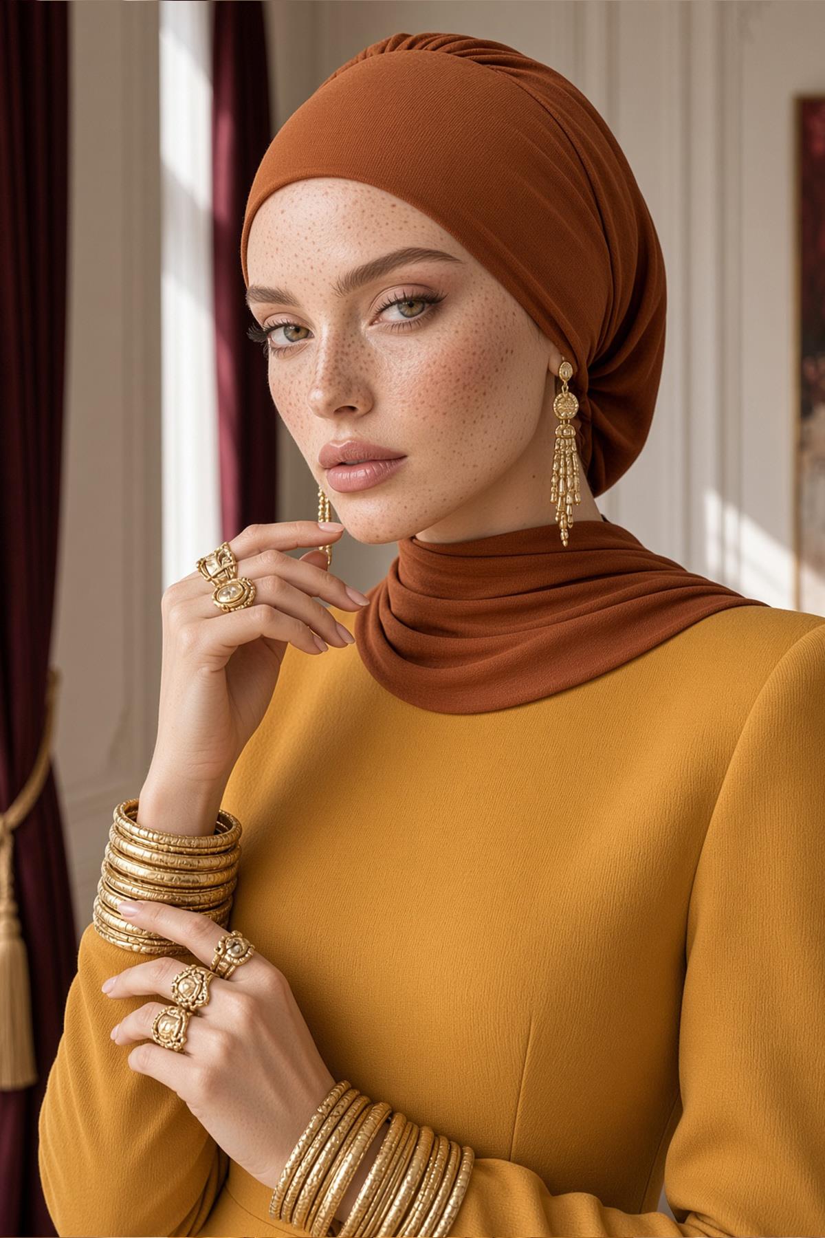 Penye Hazır Türban,HT-96,HT-96