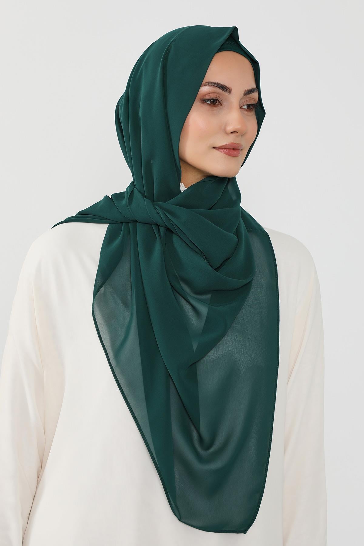 Penye Bone ve Pratik Şifon Şal İkili Takım,PS-48