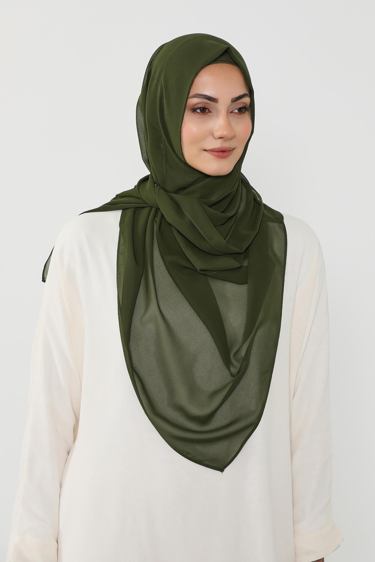 Penye Bone ve Pratik Şifon Şal İkili Takım,PS-48