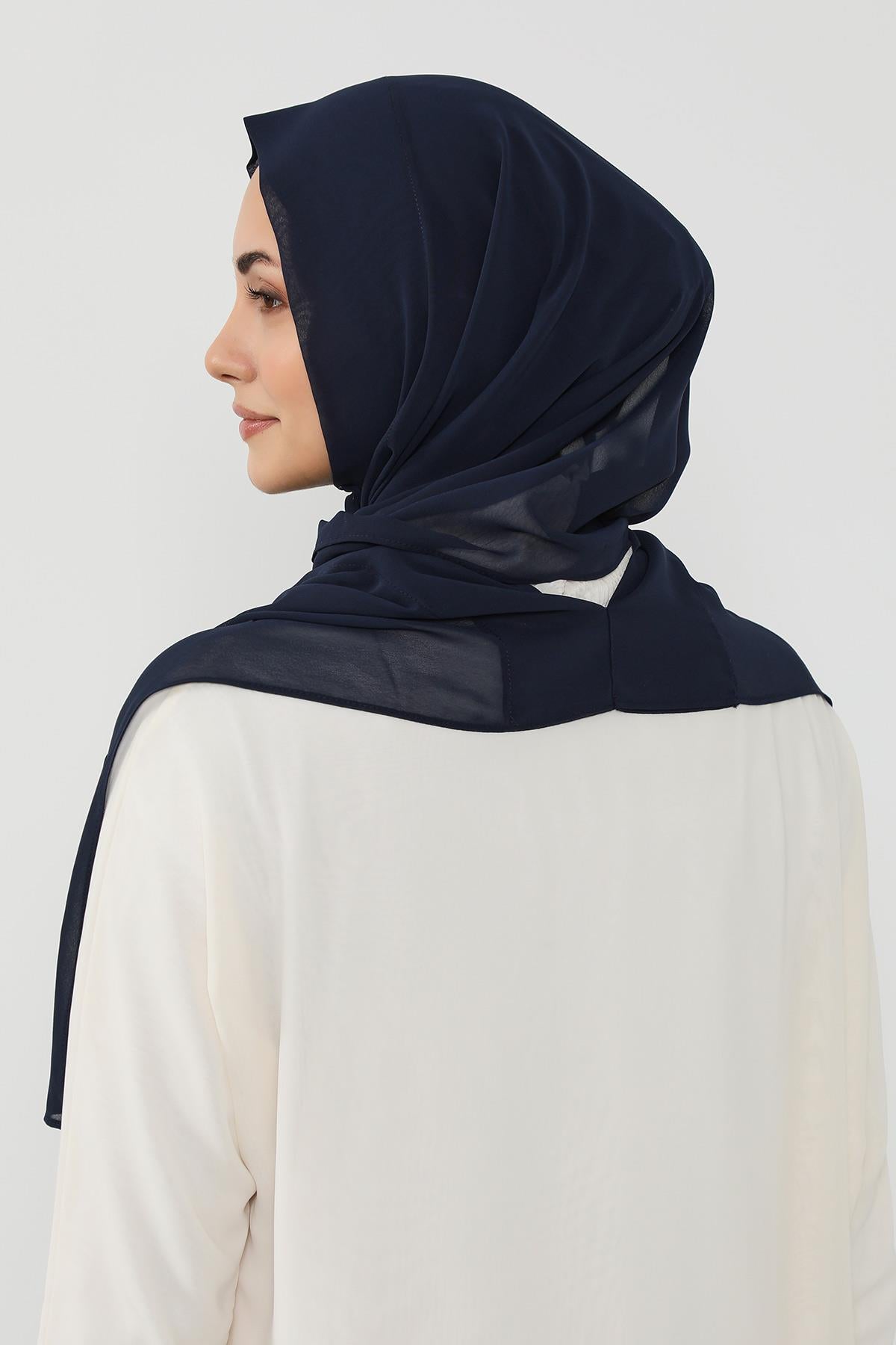 Penye Bone ve Pratik Şifon Şal İkili Takım,PS-48