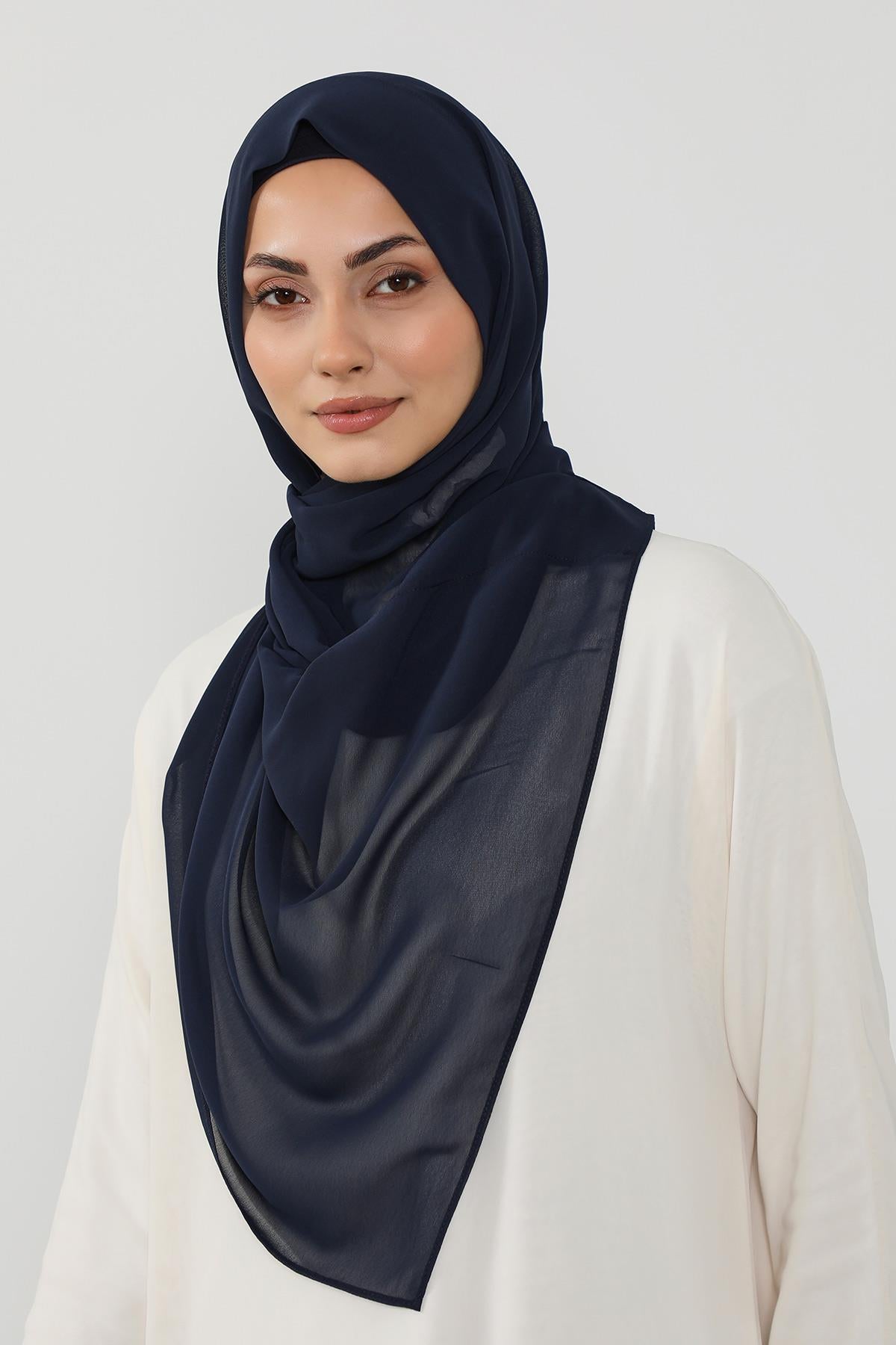 Penye Bone ve Pratik Şifon Şal İkili Takım,PS-48