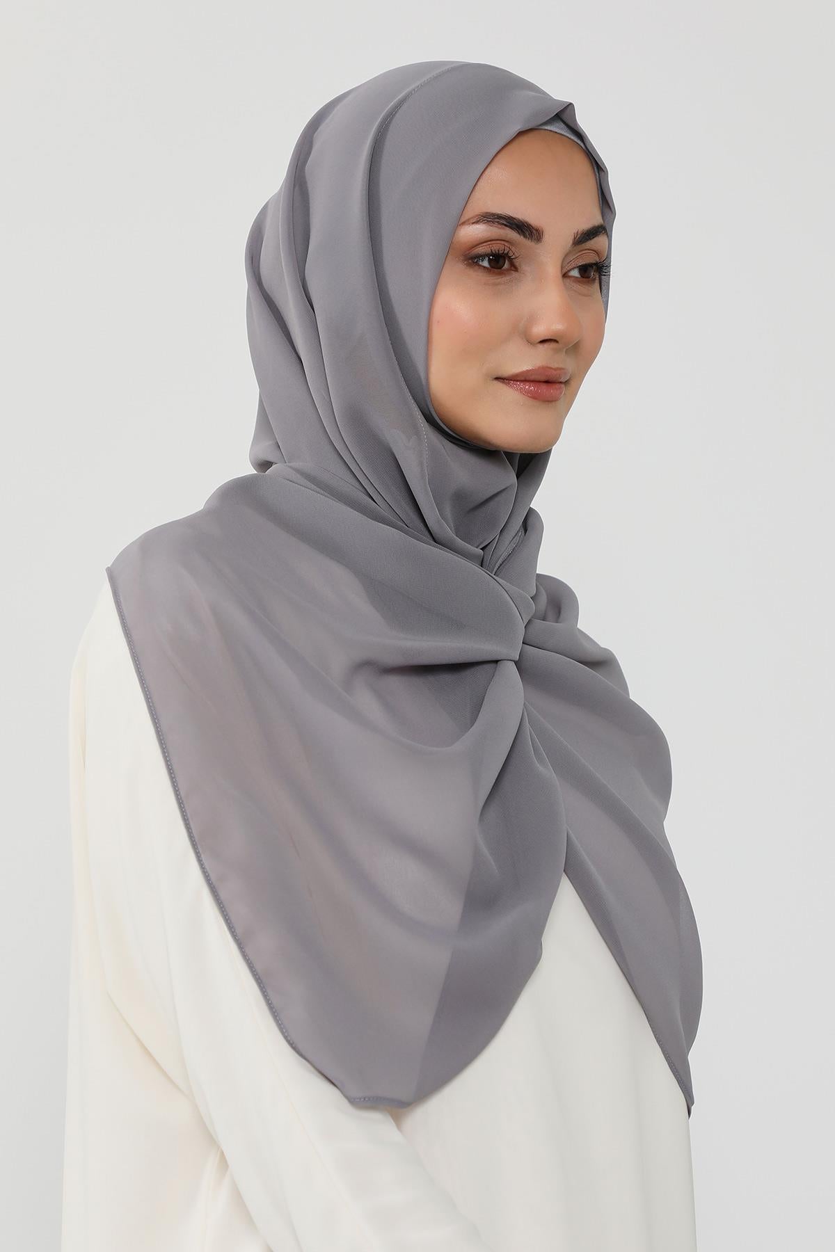 Penye Bone ve Pratik Şifon Şal İkili Takım,PS-48