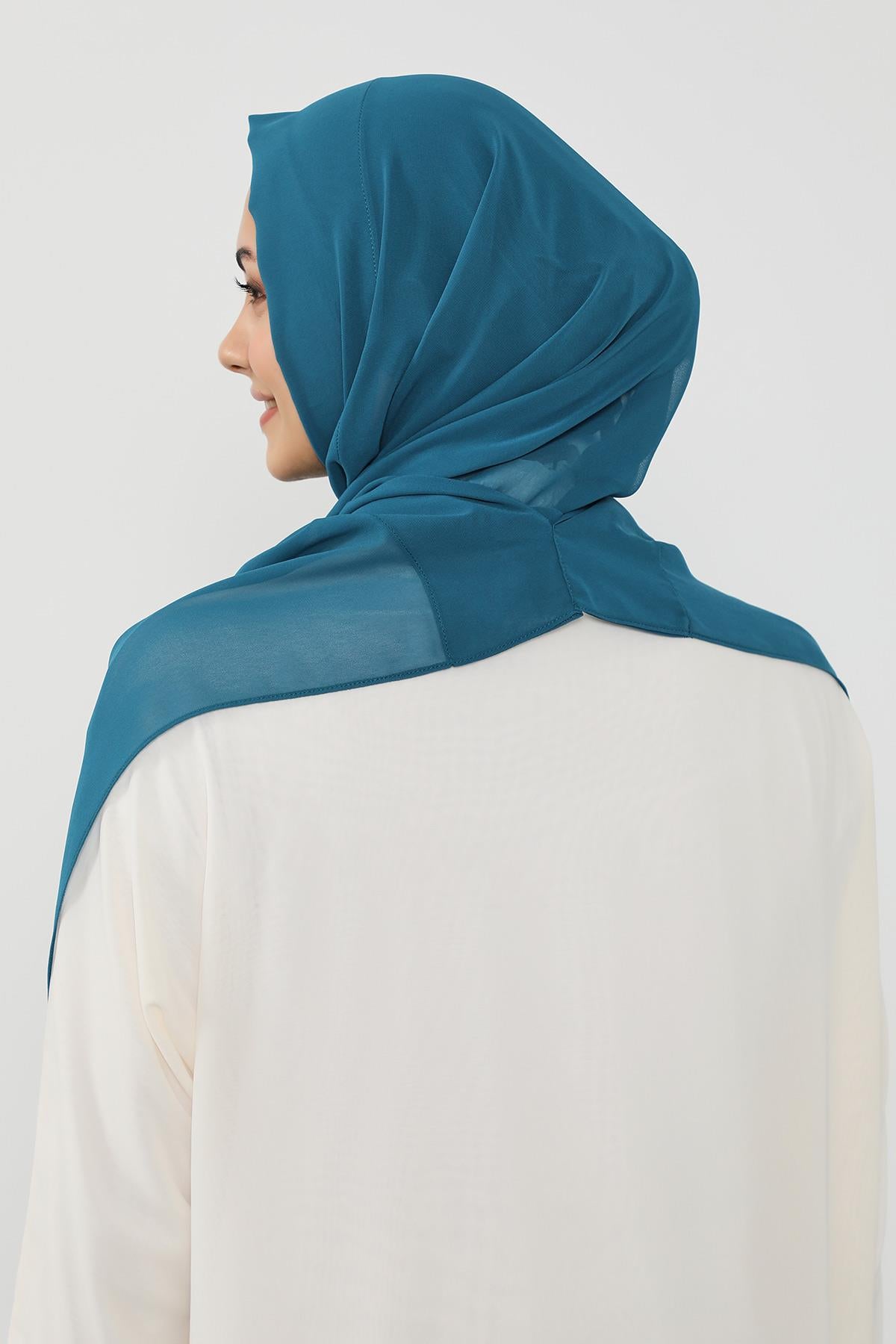 Penye Bone ve Pratik Şifon Şal İkili Takım,PS-48