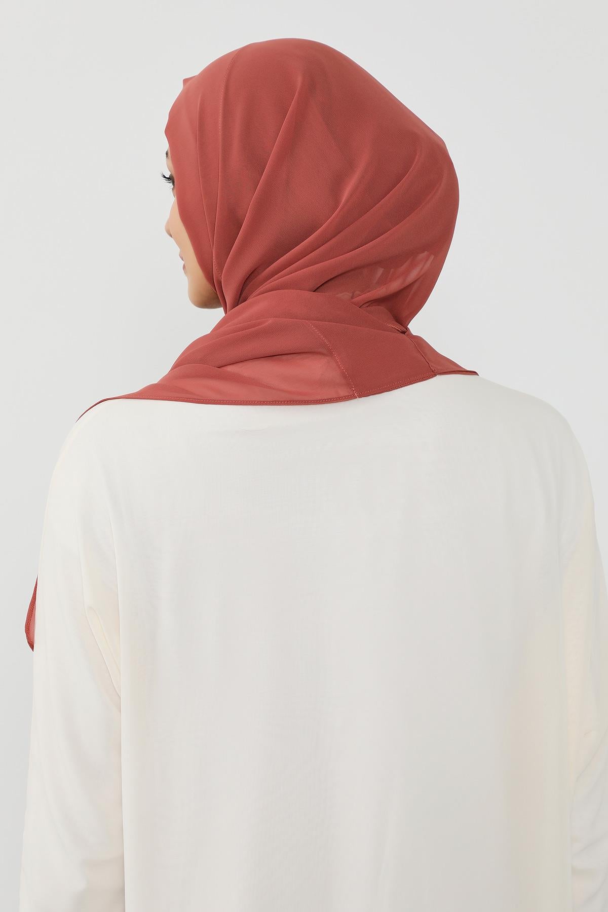 Penye Bone ve Pratik Şifon Şal İkili Takım,PS-48