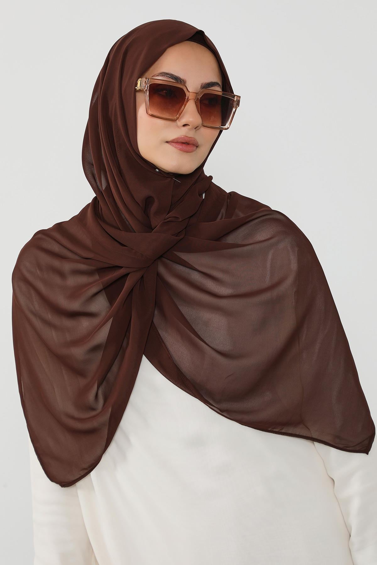 Penye Bone ve Pratik Şifon Şal İkili Takım,PS-48