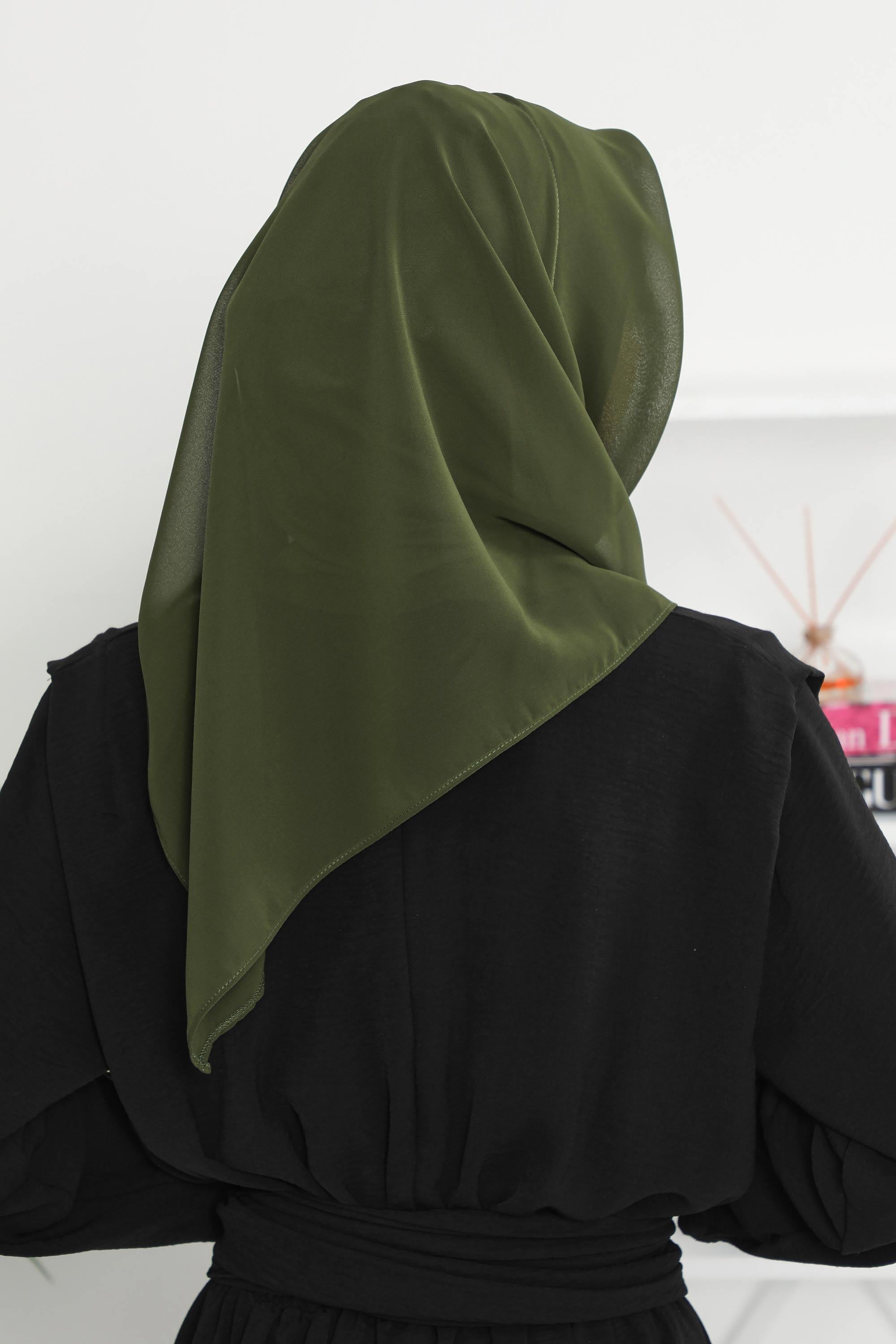 Penye İç Boneli Şifon Şal,PS-45