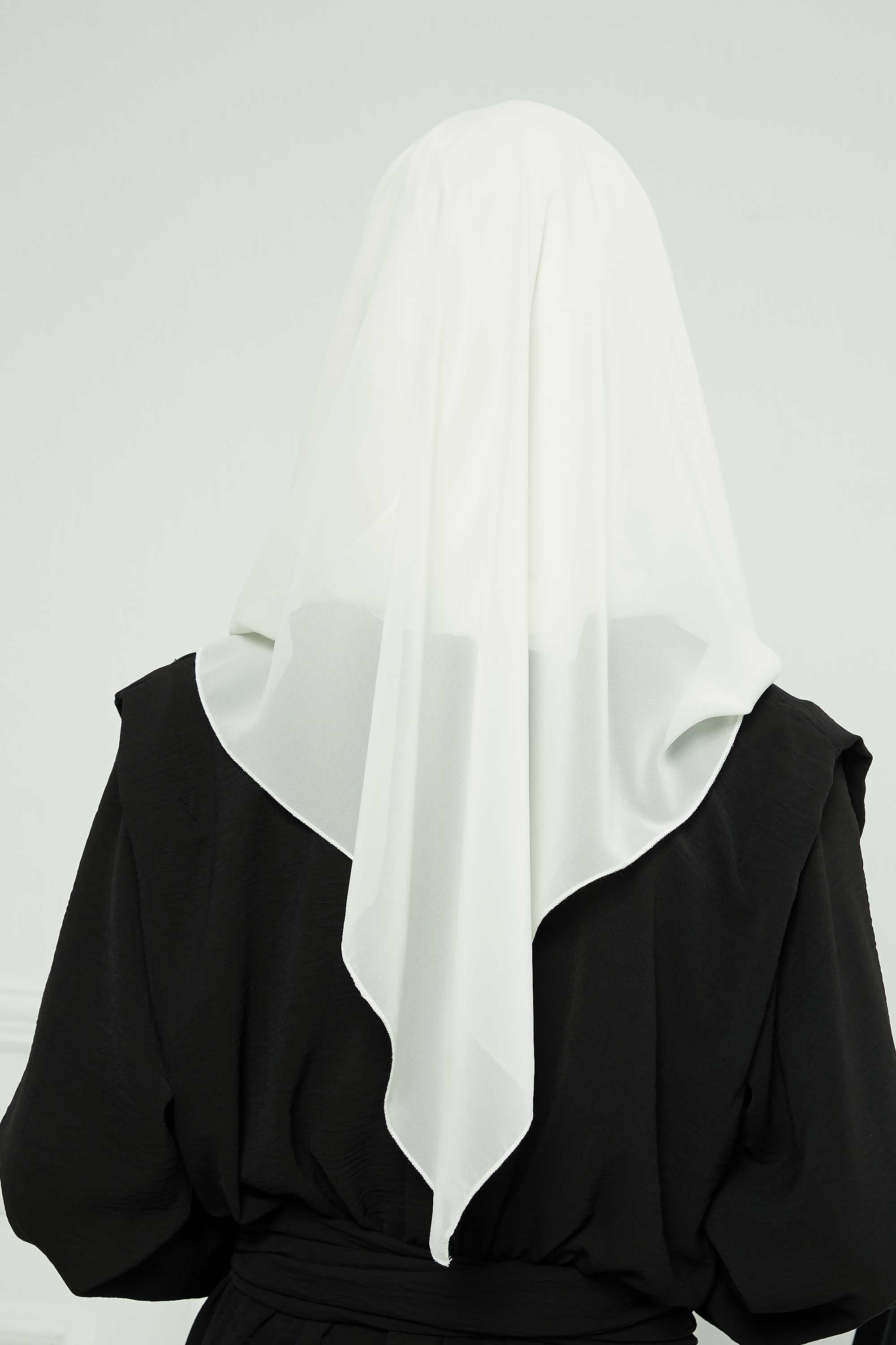 Penye İç Boneli Şifon Şal,PS-45