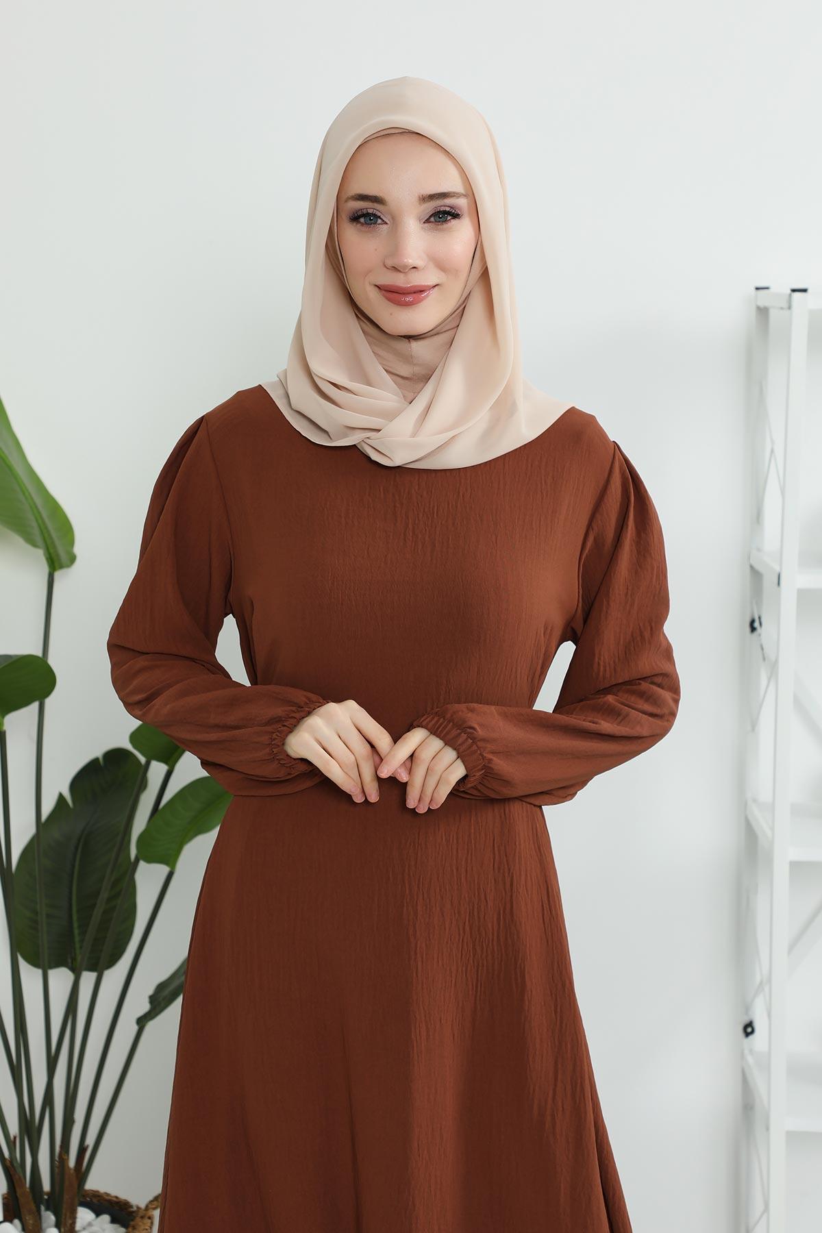 Penye İç Boneli Şifon Şal,PS-45