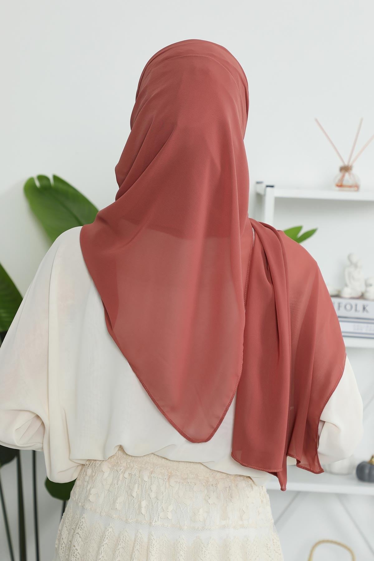 Penye İç Boneli Şifon Şal,PS-46